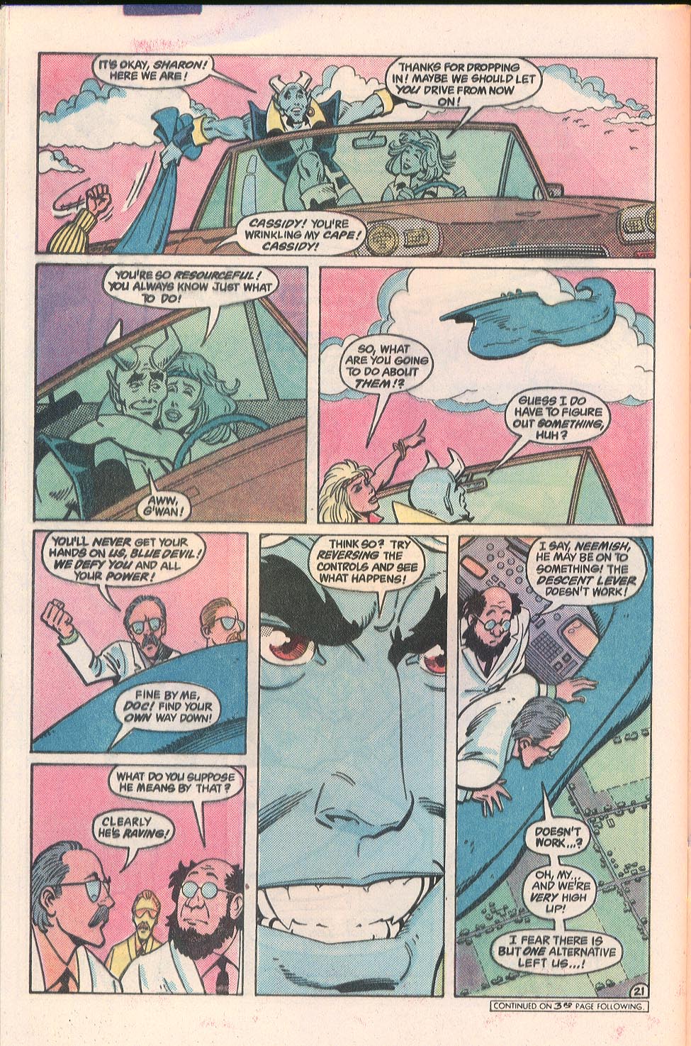 Read online Blue Devil comic -  Issue #9 - 22