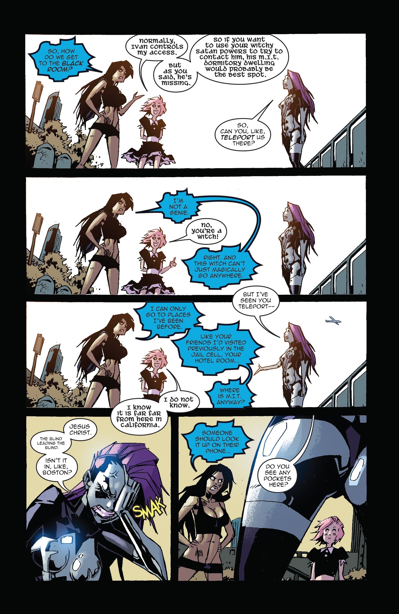 Read online Vampblade Season 2 comic -  Issue #8 - 12