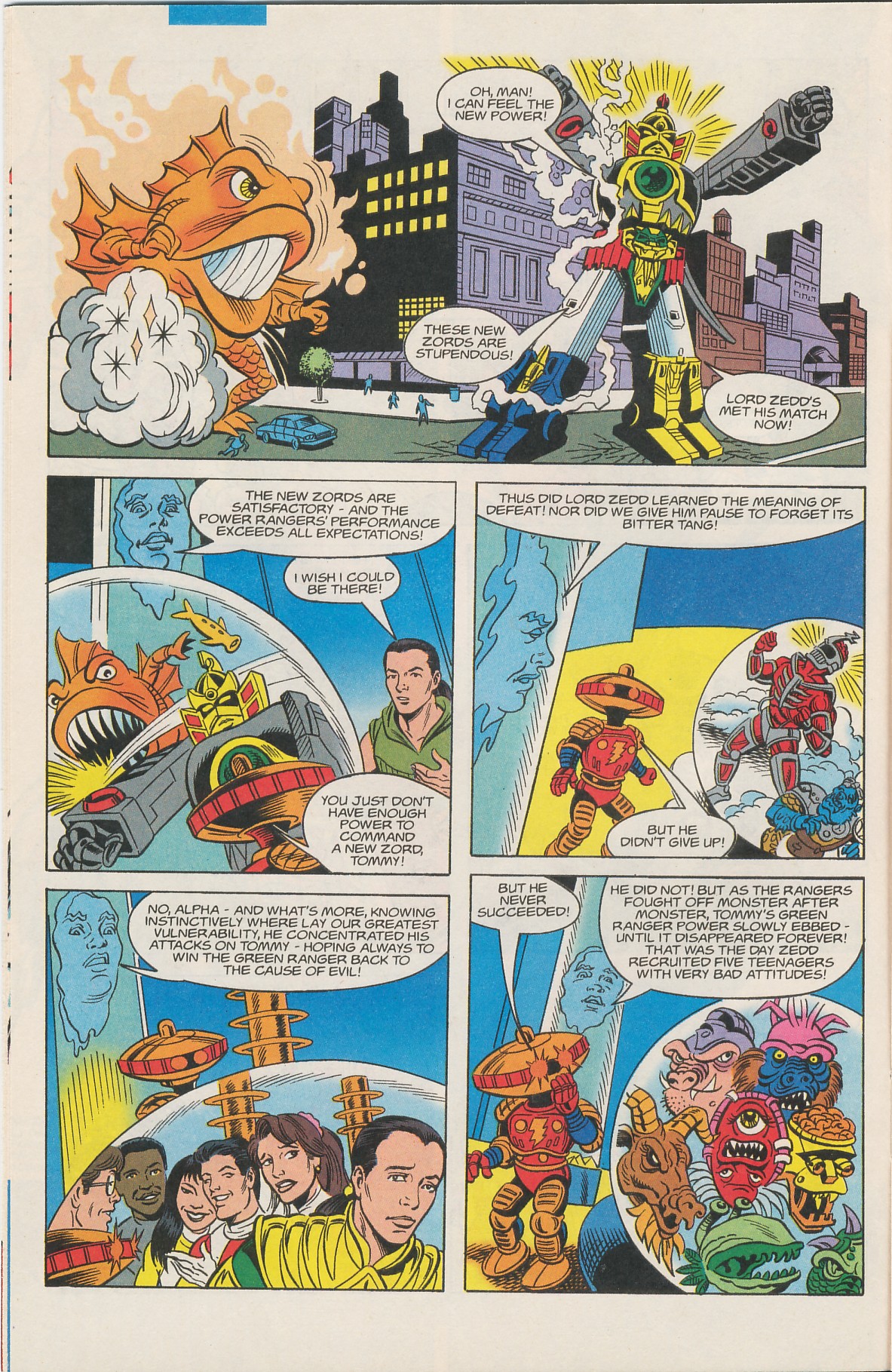 Read online Mighty Morphin Power Rangers Saga comic -  Issue #3 - 16