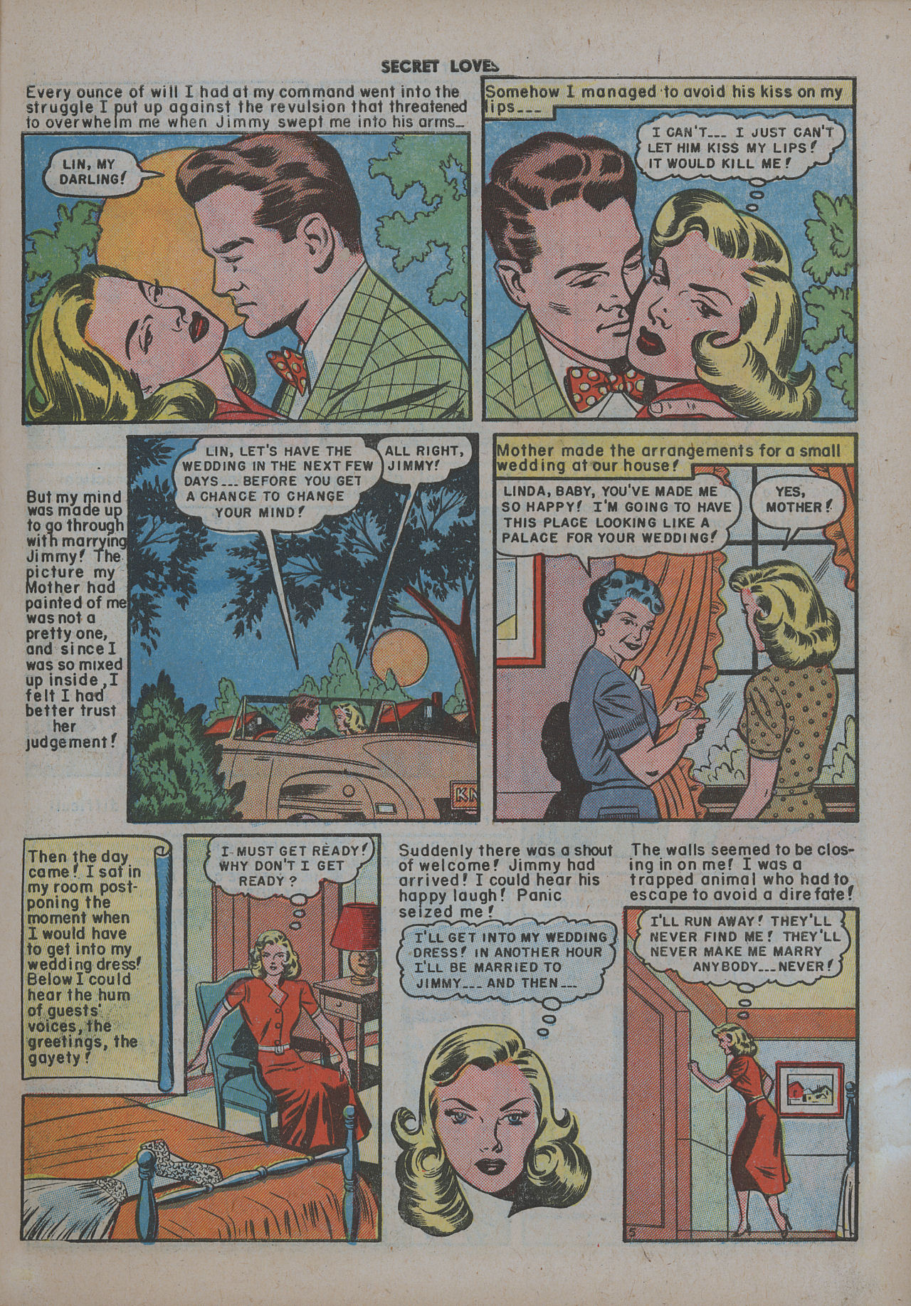Read online Secret Loves comic -  Issue #4 - 7