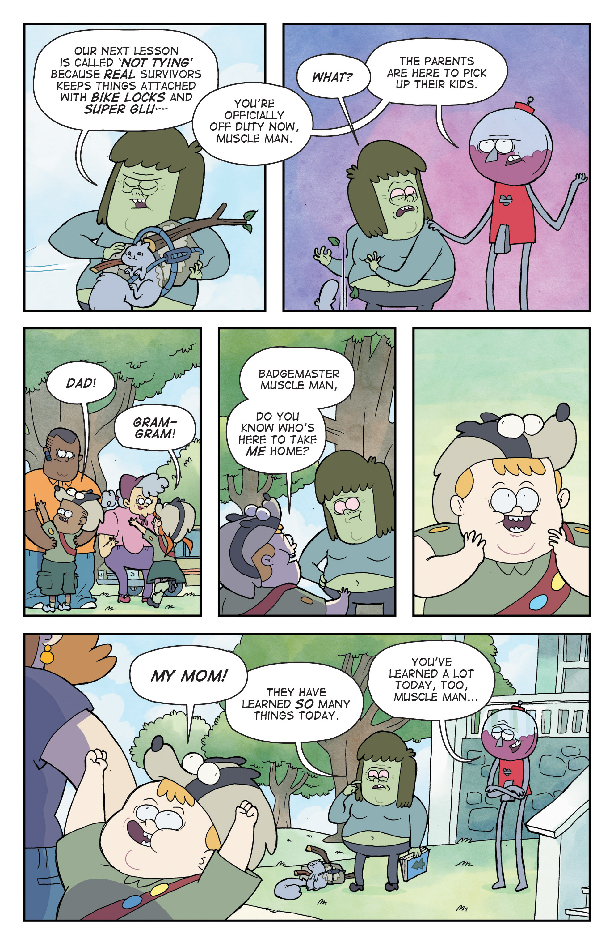 Read online Regular Show comic -  Issue # _Annual 1 - 28