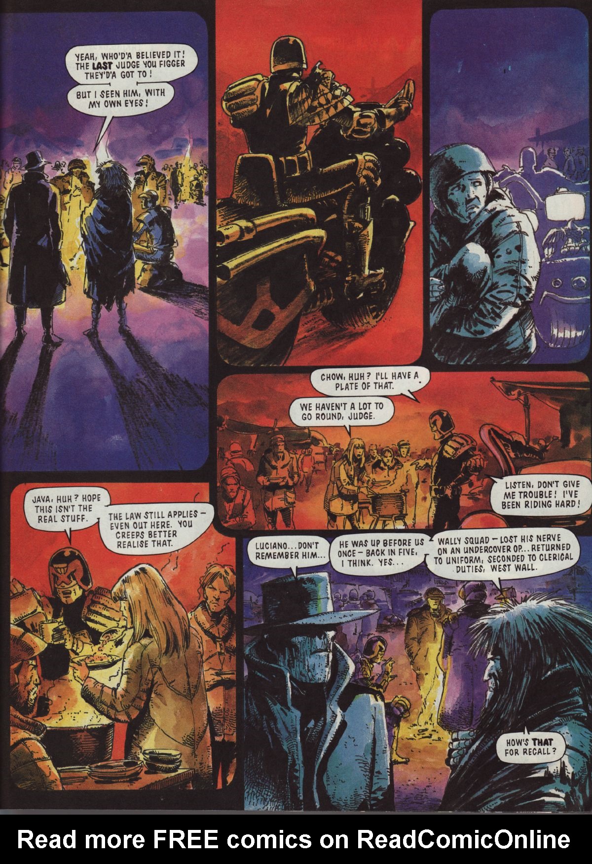 Read online Judge Dredd Megazine (vol. 3) comic -  Issue #25 - 33