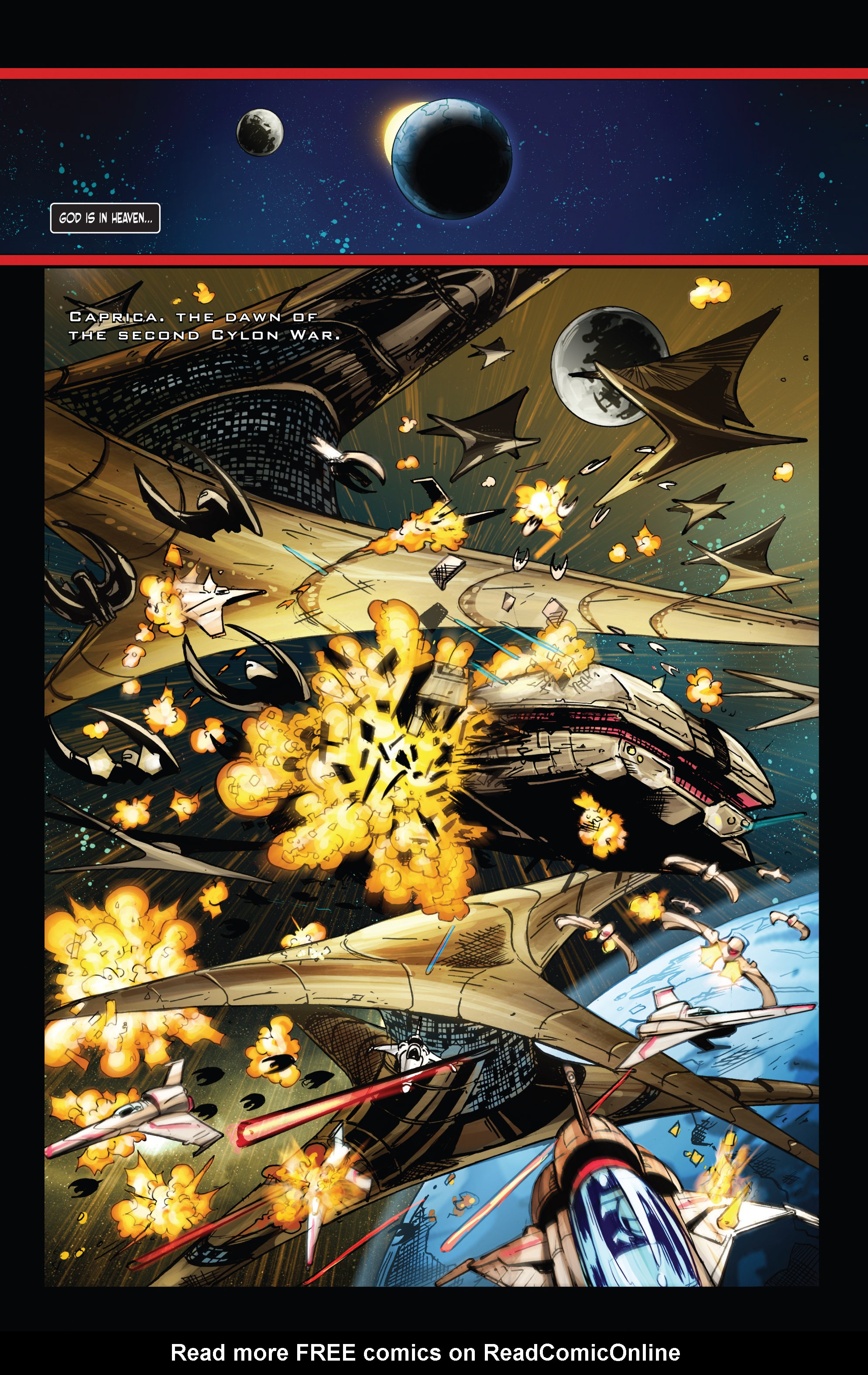 Read online Battlestar Galactica: Cylon War comic -  Issue #1 - 4
