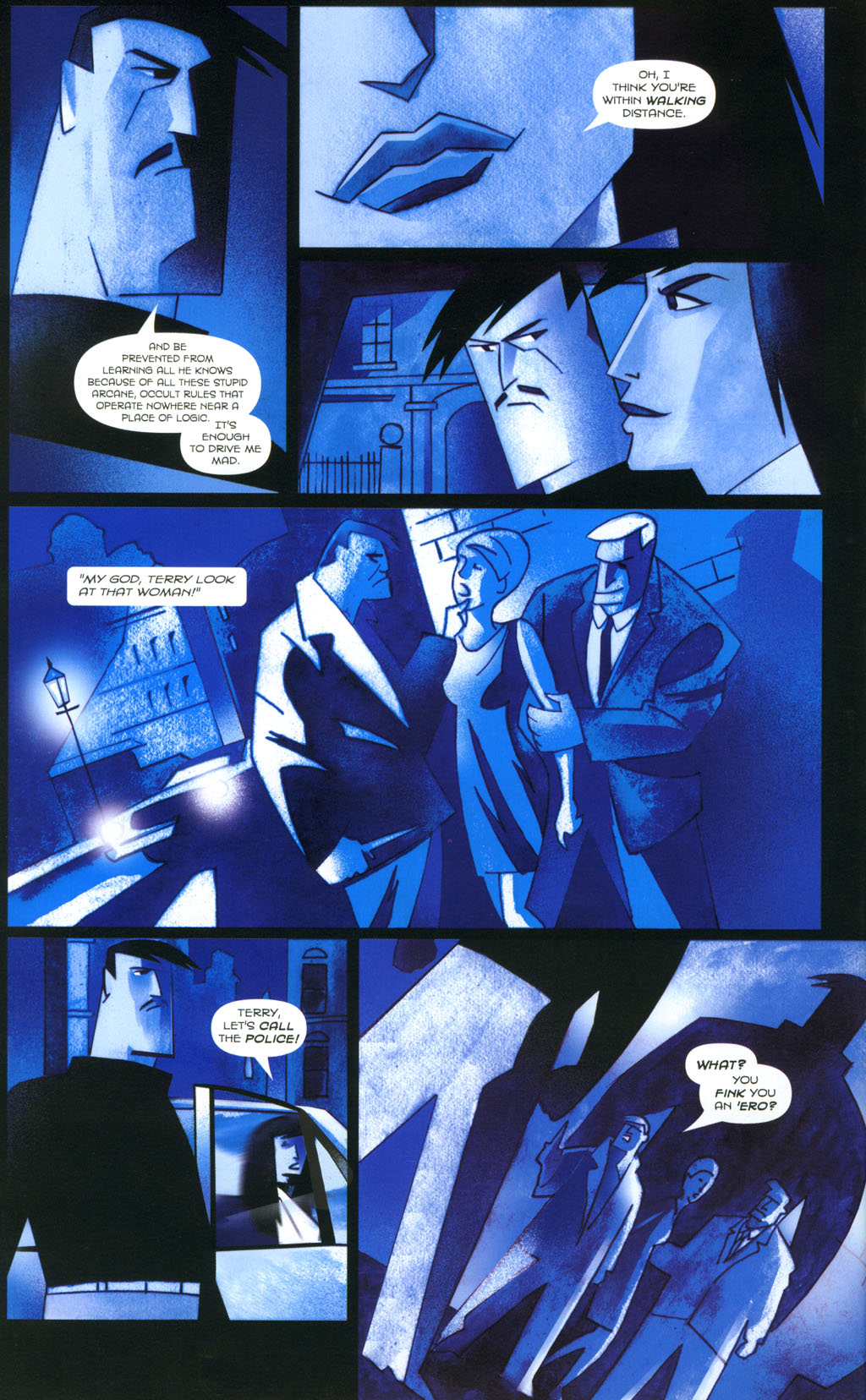 Read online Frankenstein Mobster comic -  Issue #6 - 31