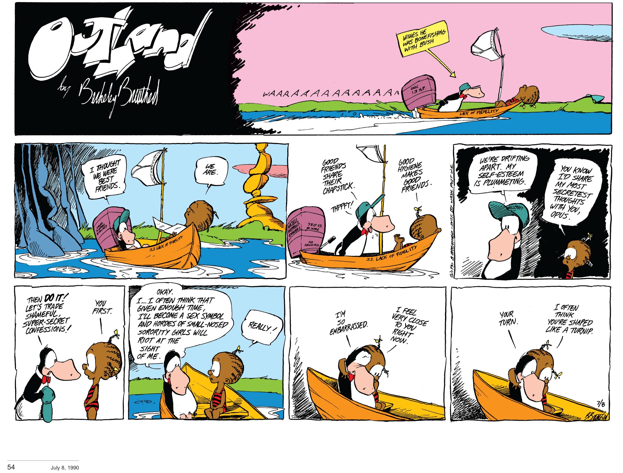 Read online Berkeley Breathed’s Outland comic -  Issue # TPB (Part 1) - 55