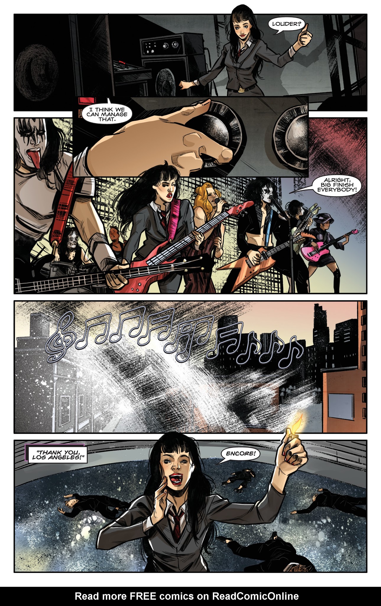 Read online Kiss/Vampirella comic -  Issue #5 - 24