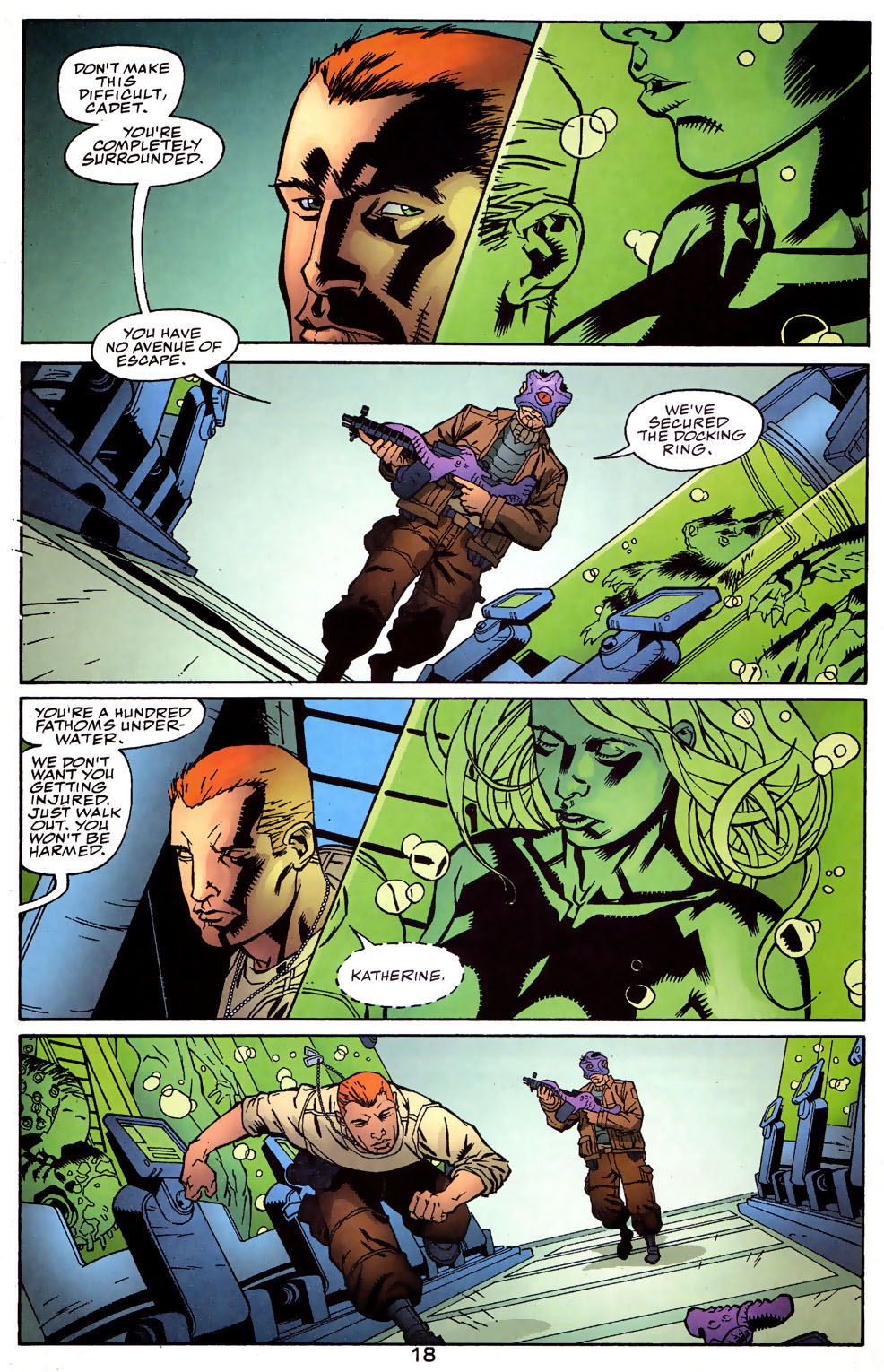 Read online Human Defense Corps comic -  Issue #2 - 19
