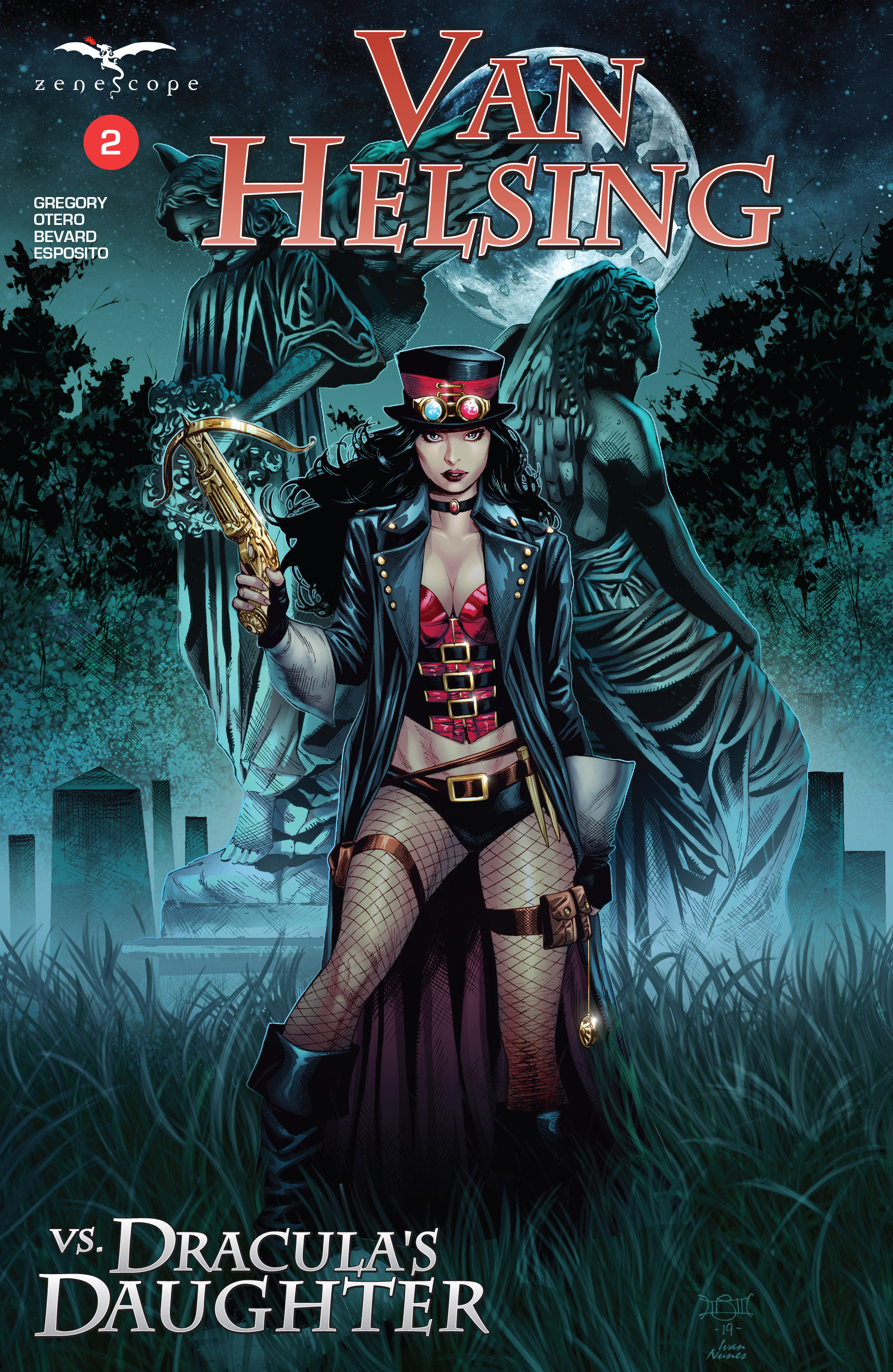Read online Van Helsing vs. Dracula's Daughter comic -  Issue #2 - 1