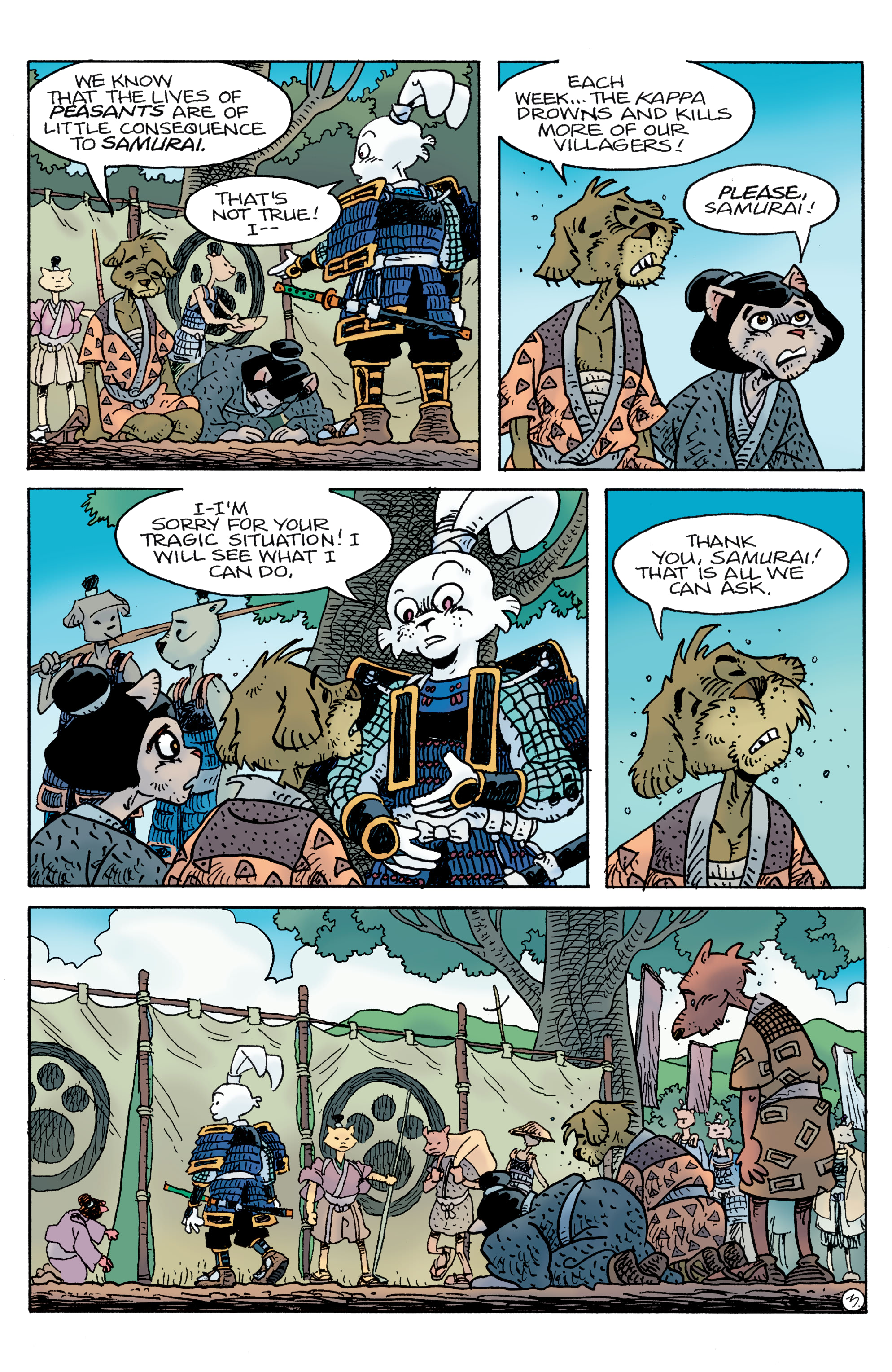 Read online Teenage Mutant Ninja Turtles/Usagi Yojimbo: WhereWhen comic -  Issue #1 - 5