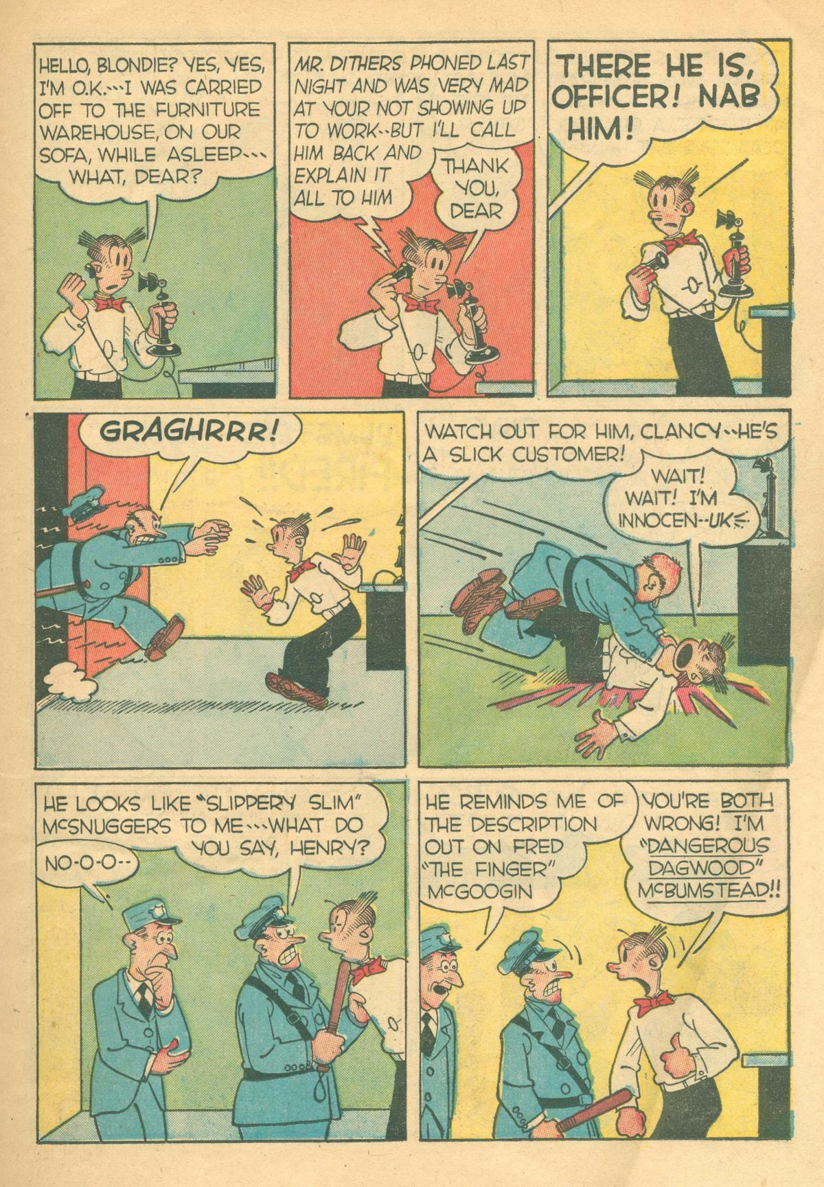 Read online Blondie Comics (1947) comic -  Issue #5 - 13