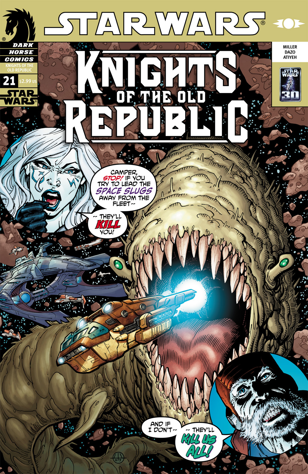 Read online Star Wars: Knights Of The Old Republic comic -  Issue #21 - 1