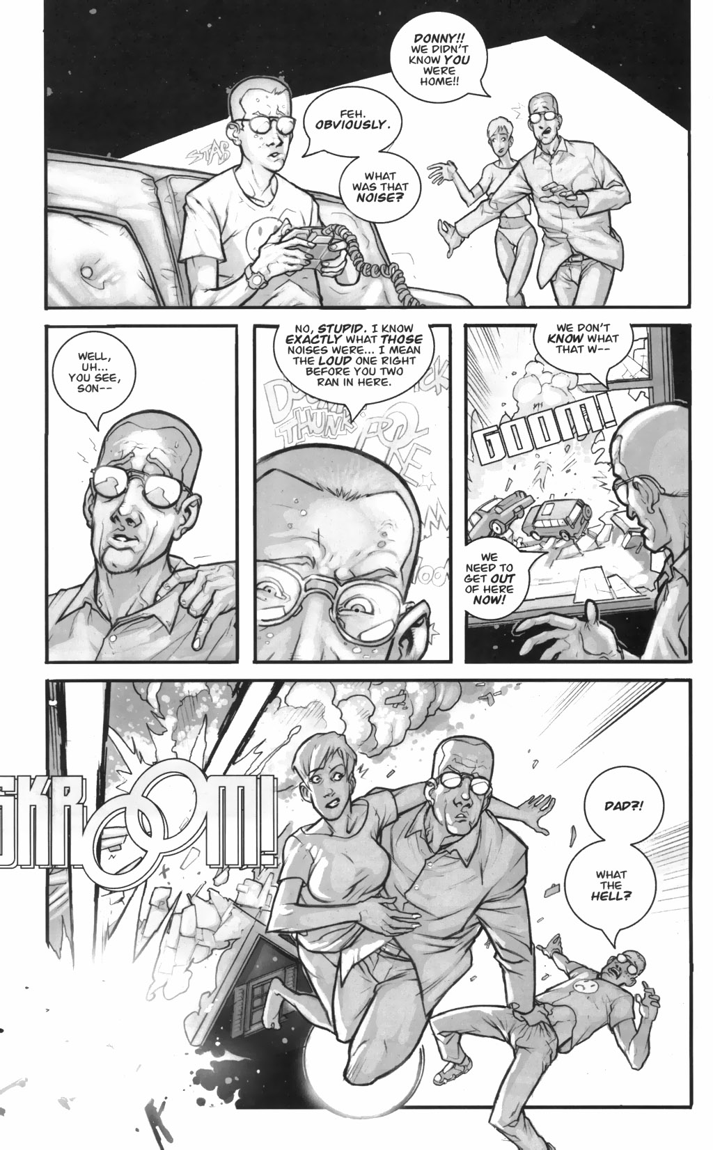 Read online Brit: Red White Black & Blue comic -  Issue # Full - 26