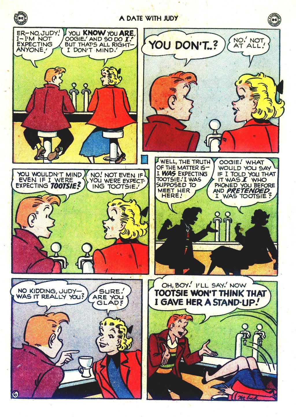 Read online A Date with Judy comic -  Issue #11 - 8