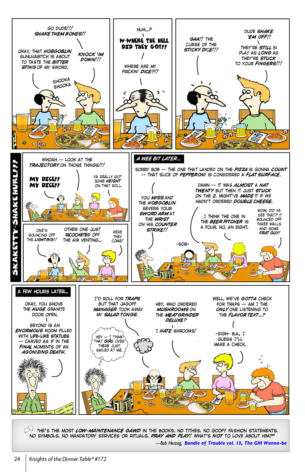 Read online Knights of the Dinner Table comic -  Issue #172 - 26