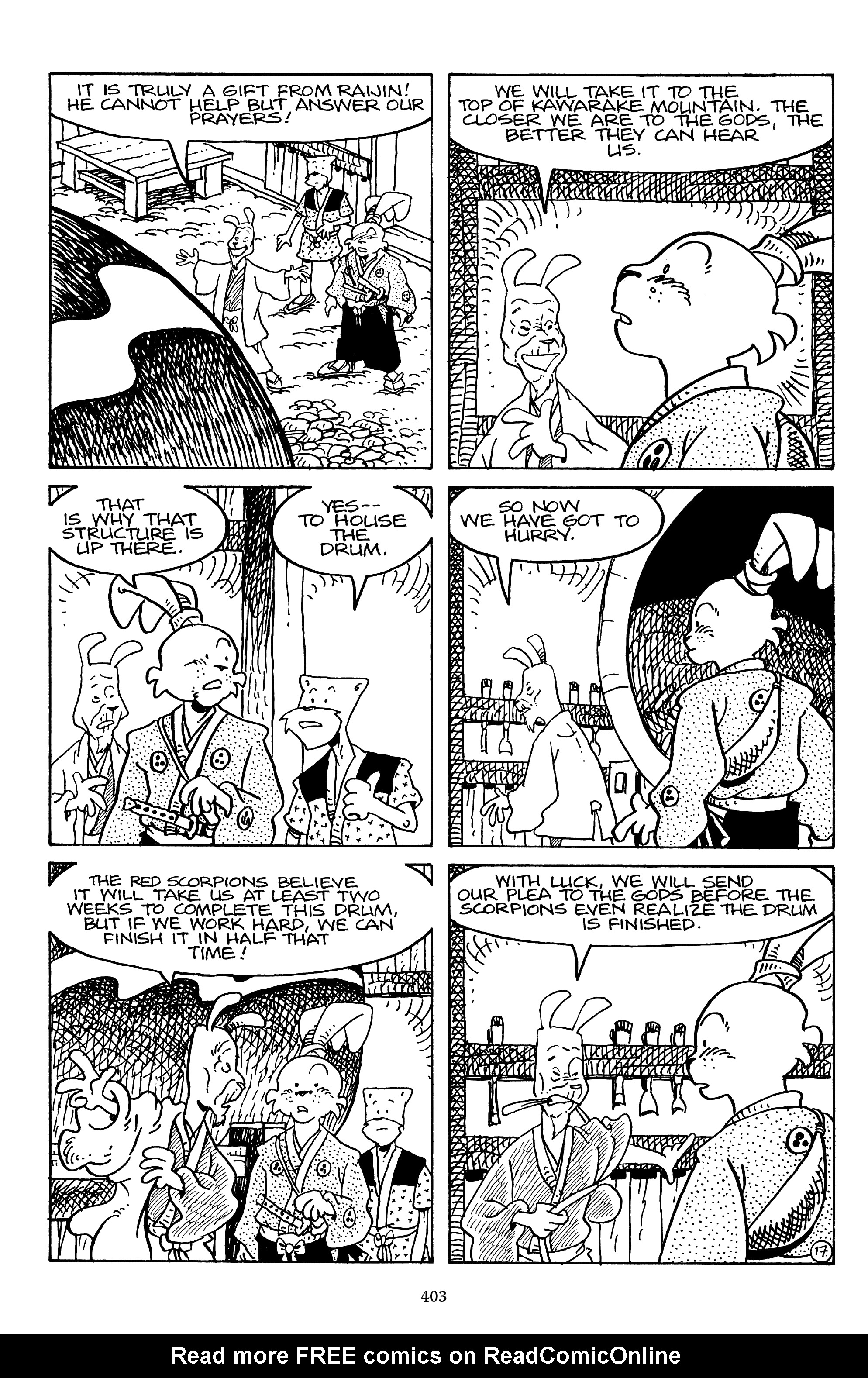 Read online The Usagi Yojimbo Saga (2021) comic -  Issue # TPB 7 (Part 4) - 94