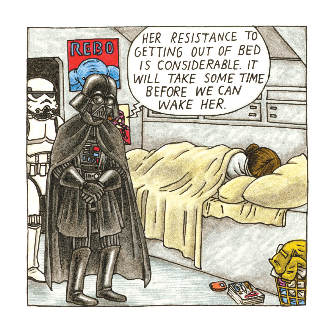 Read online Star Wars: Vader's Little Princess comic -  Issue # TPB - 20