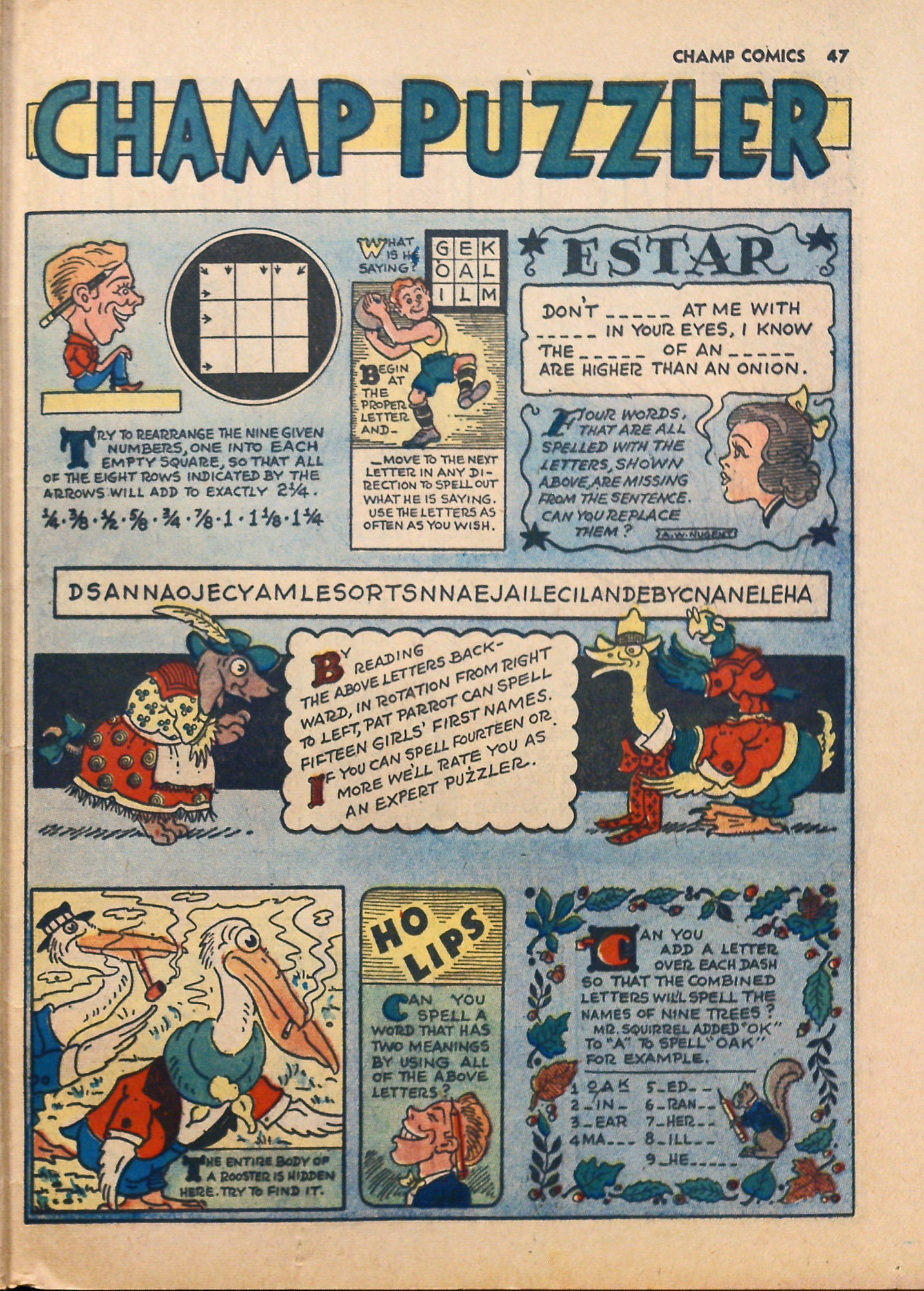 Read online Champ Comics comic -  Issue #14 - 49