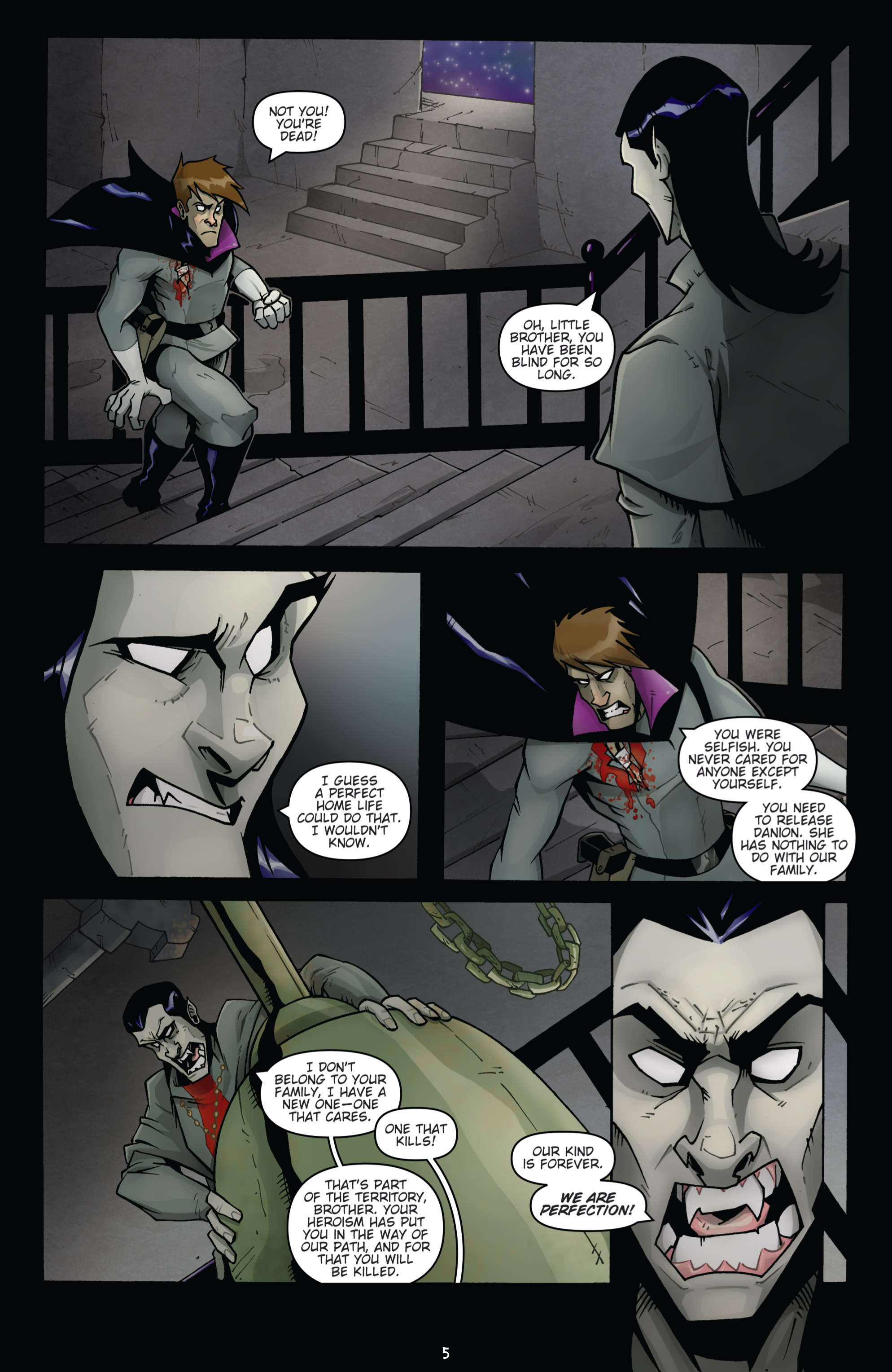Read online Vitriol the Hunter comic -  Issue #6 - 7