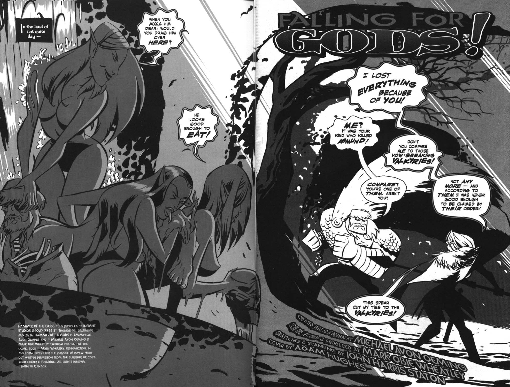 Read online Hammer of the Gods comic -  Issue #3 - 2