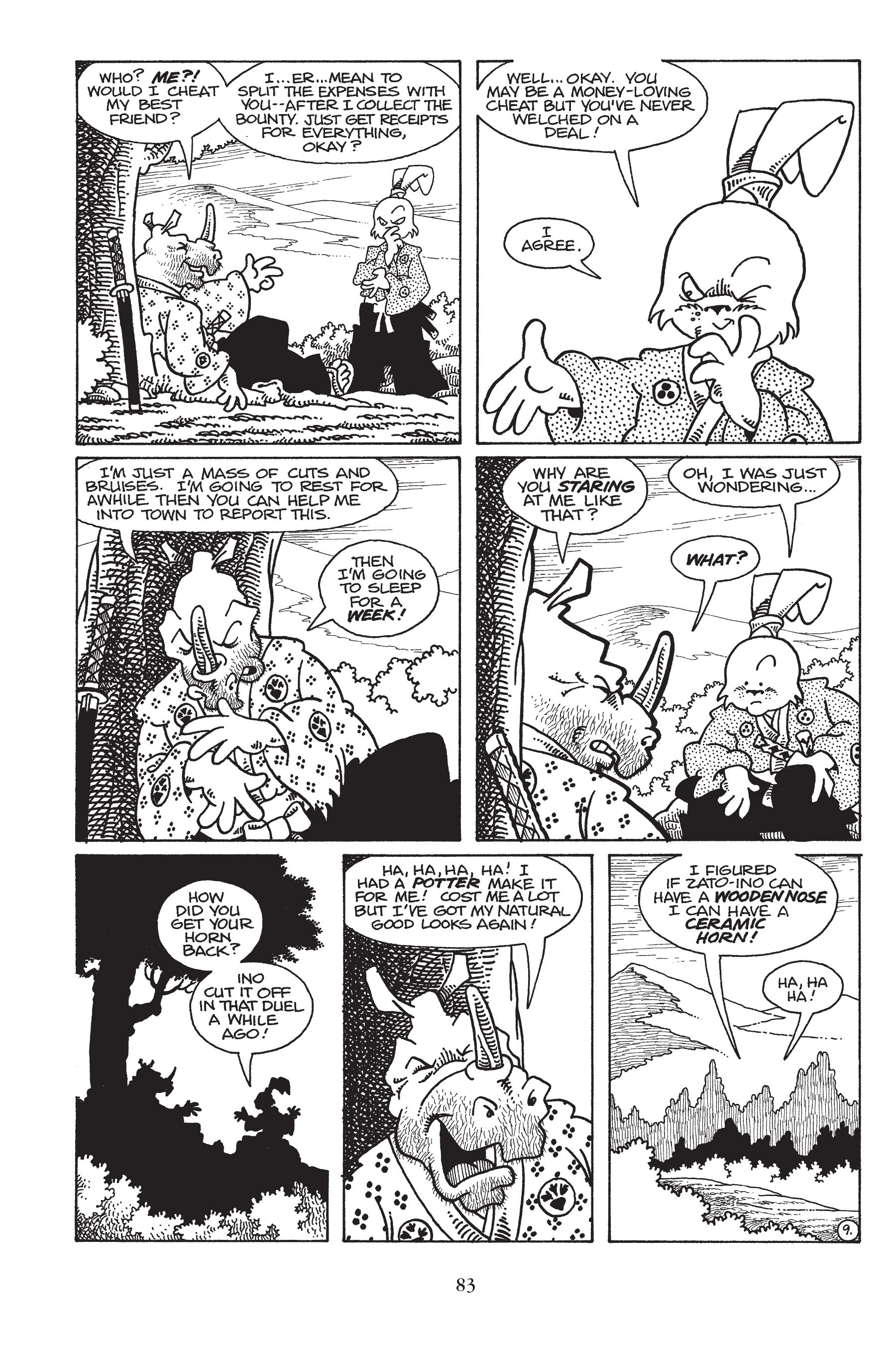 Read online Usagi Yojimbo (1987) comic -  Issue # _TPB 7 - 76