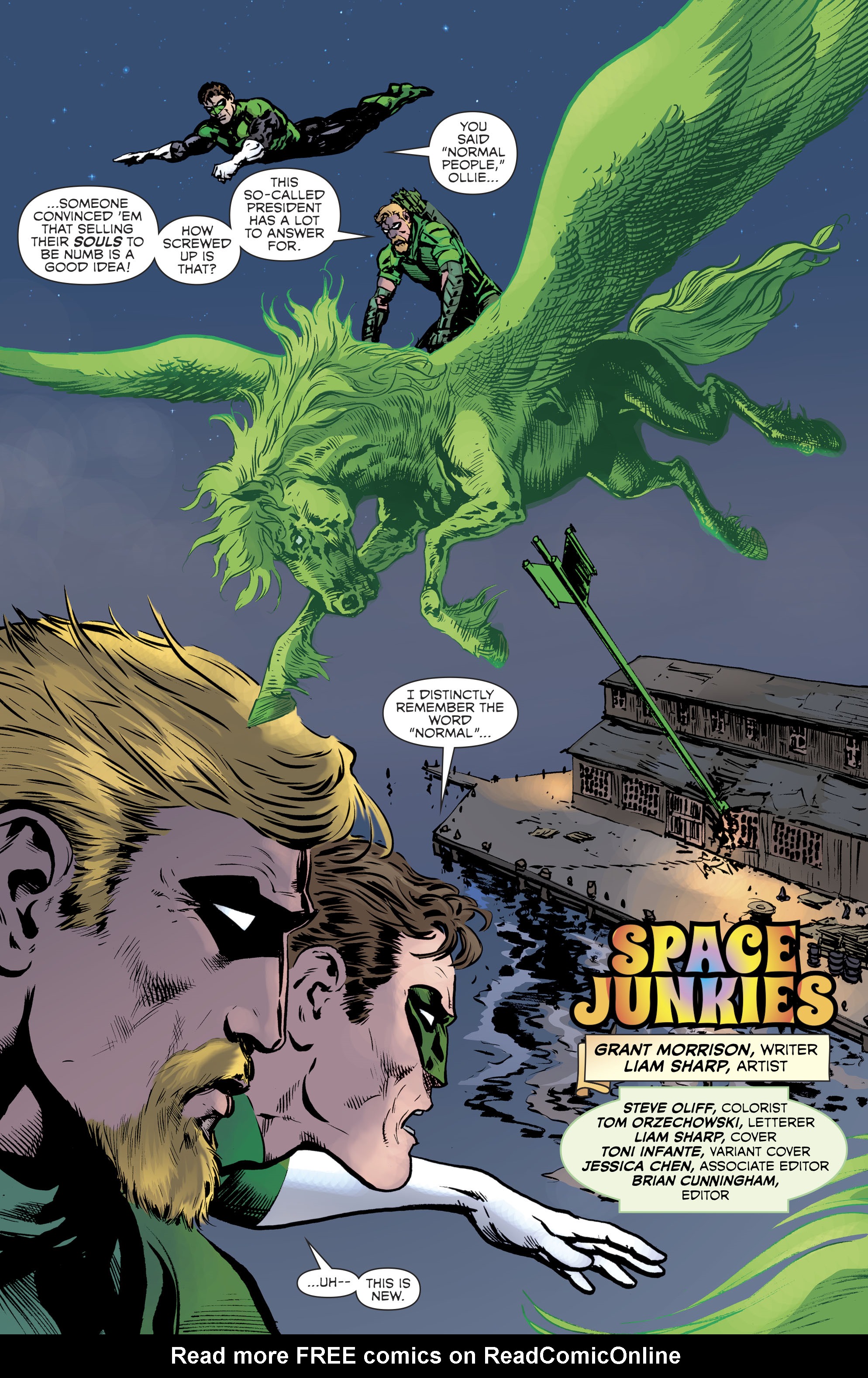 Read online The Green Lantern comic -  Issue #8 - 11