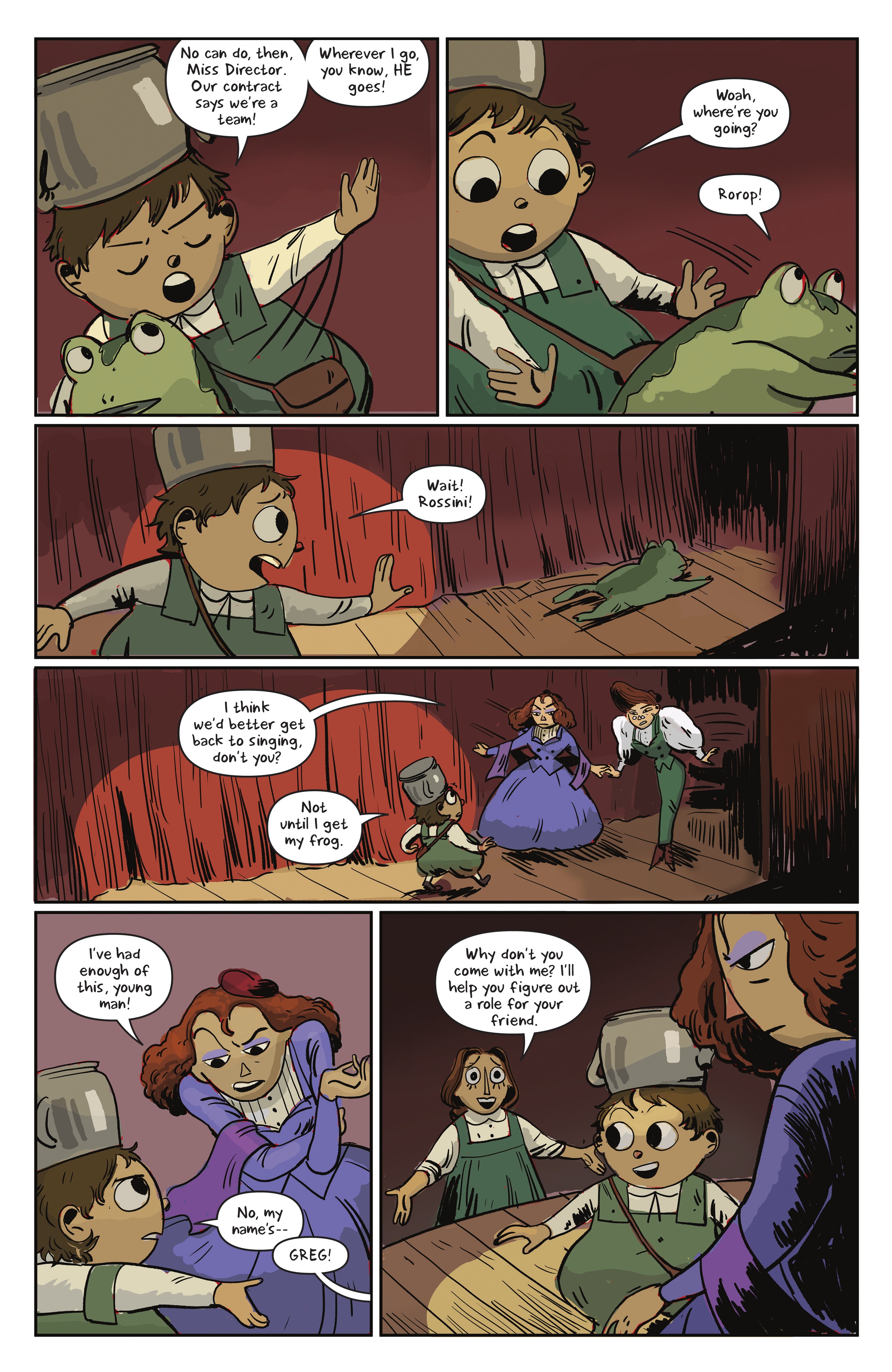 Read online Over the Garden Wall: Soulful Symphonies comic -  Issue # TPB - 34
