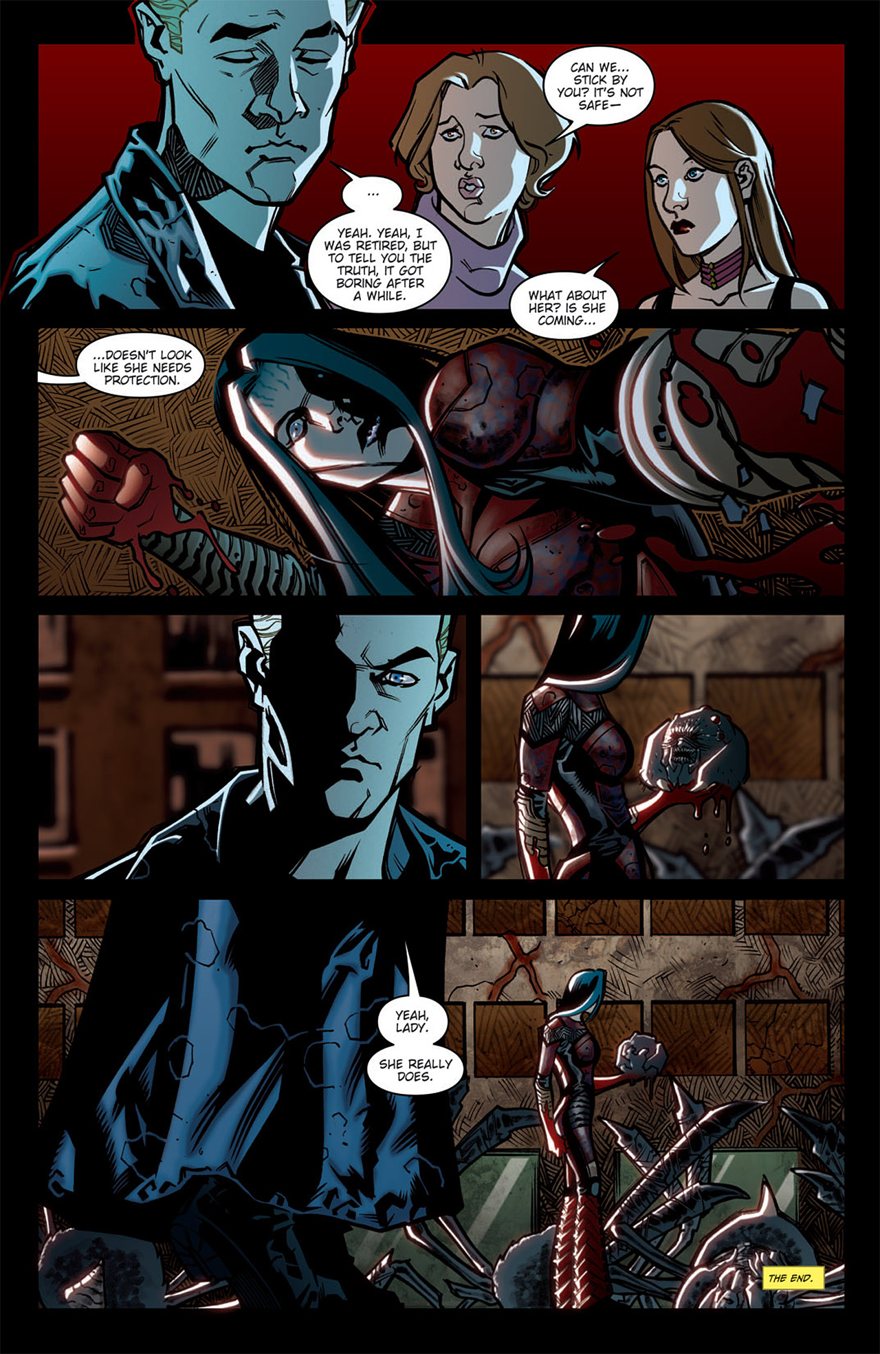 Read online Angel: After The Fall comic -  Issue #6 - 12