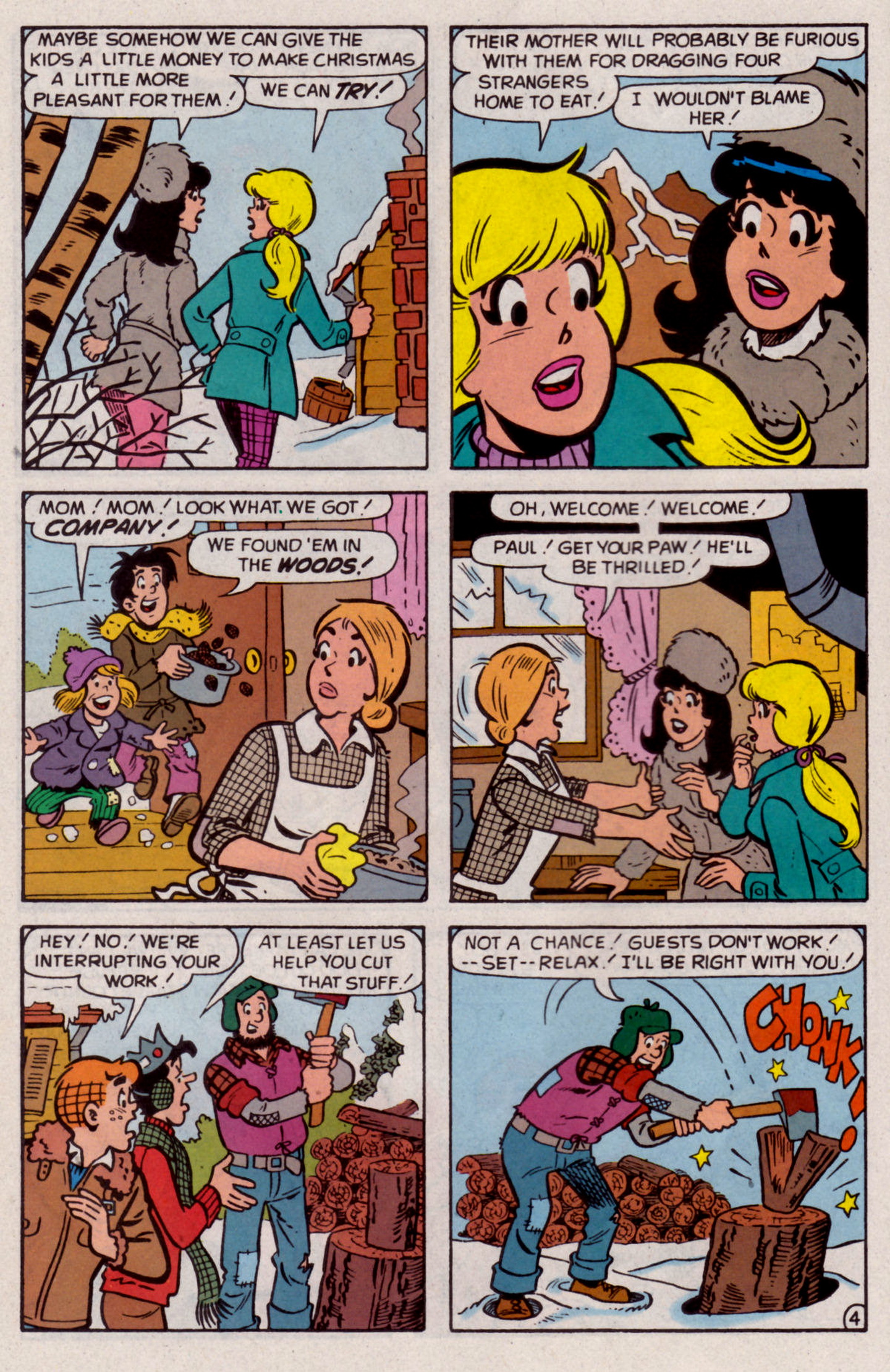 Read online Archie's Christmas Stocking comic -  Issue #3 - 35