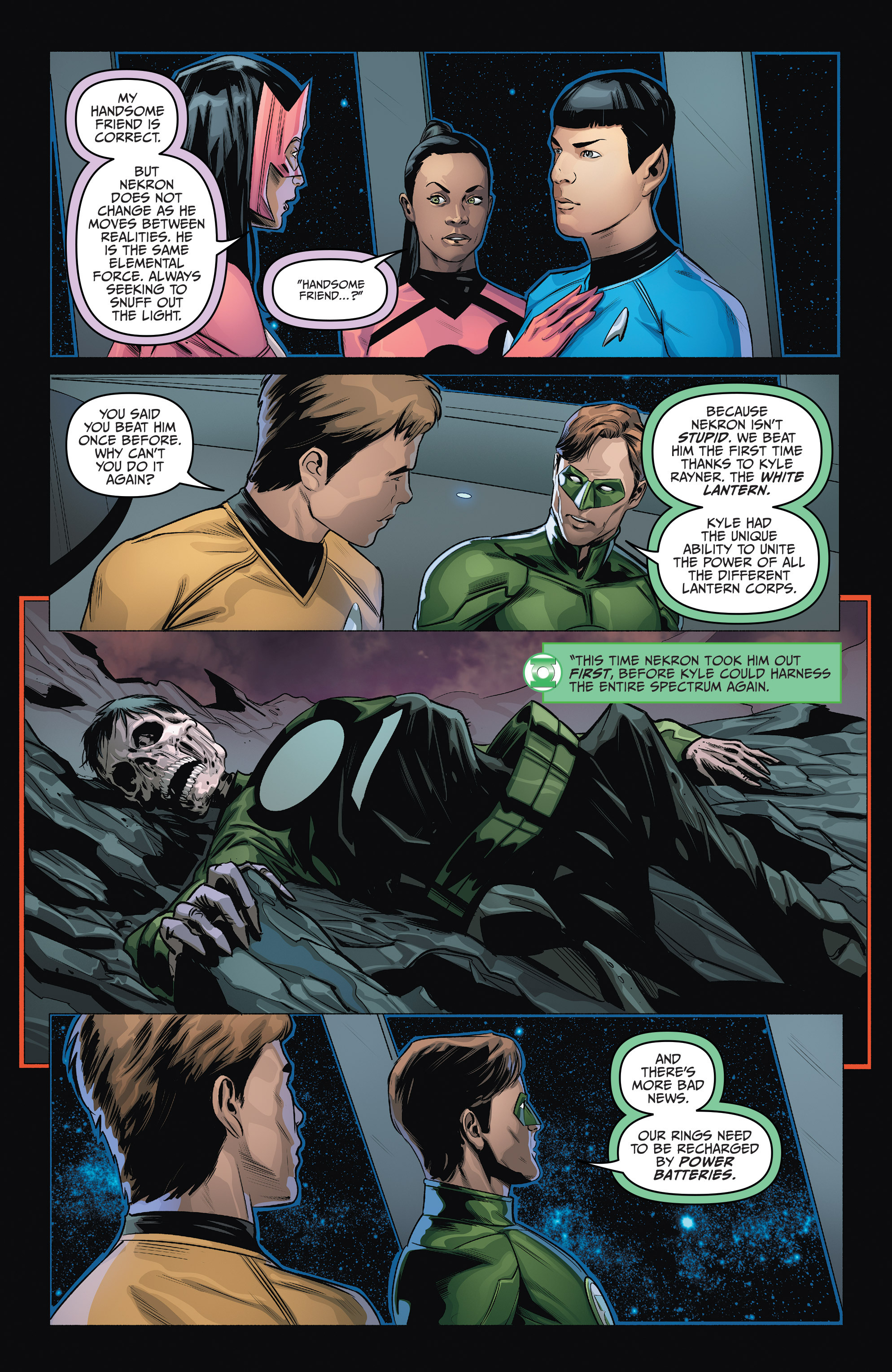 Read online Star Trek/Green Lantern (2015) comic -  Issue #4 - 5
