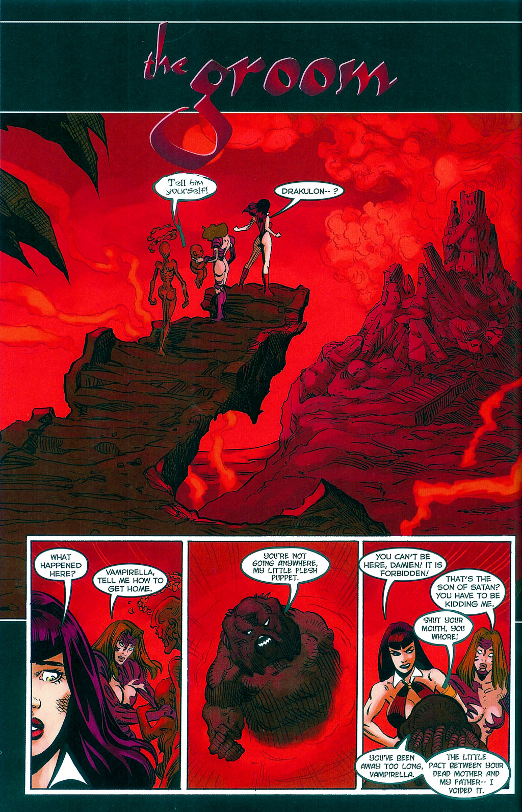 Read online Vampirella/Witchblade: Union of the Damned comic -  Issue # Full - 14