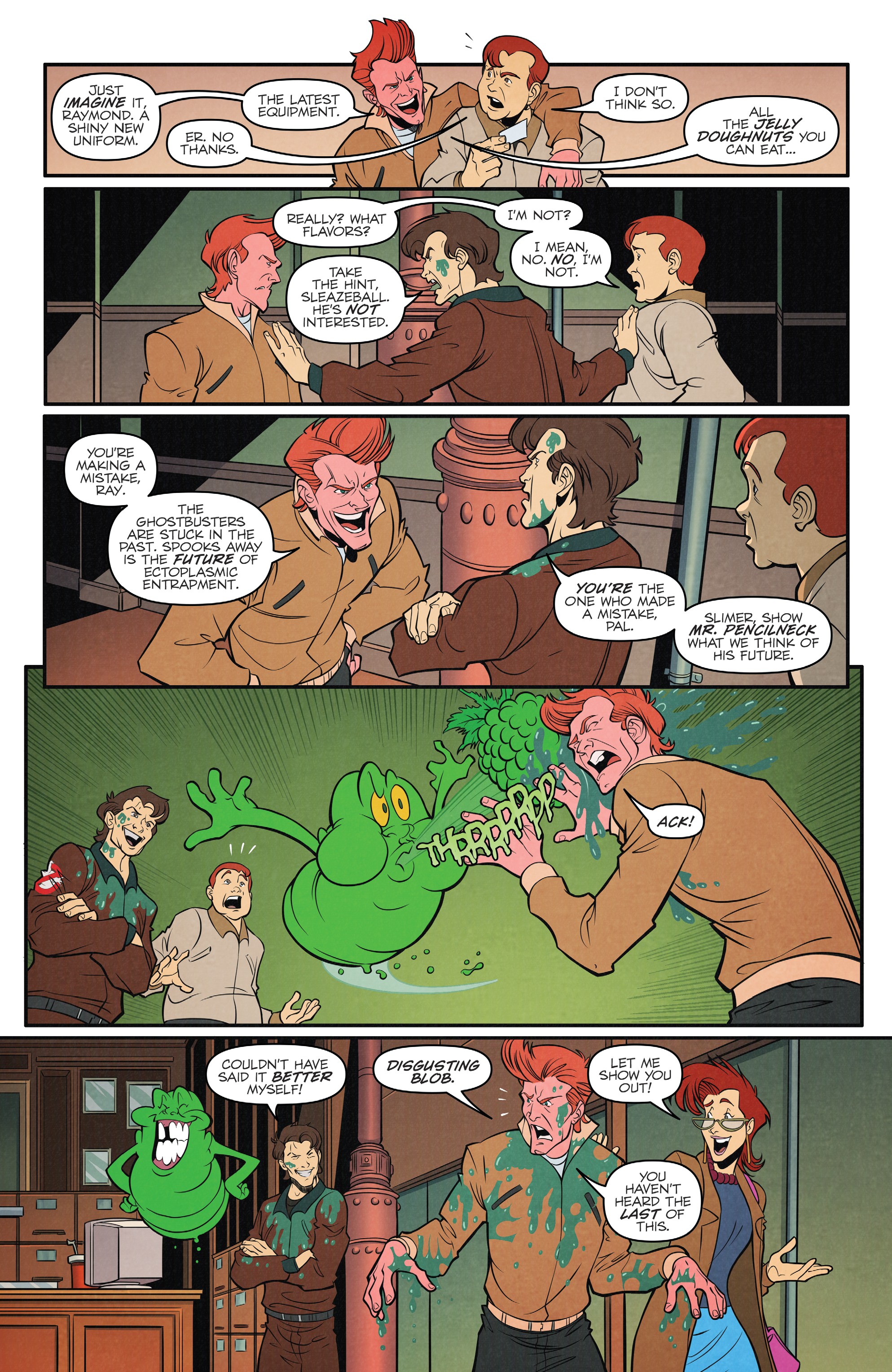 Read online Ghostbusters 35th Anniversary: The Real Ghostbusters comic -  Issue # Full - 13