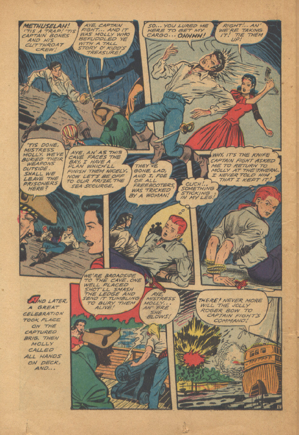 Read online Fight Comics comic -  Issue #59 - 34