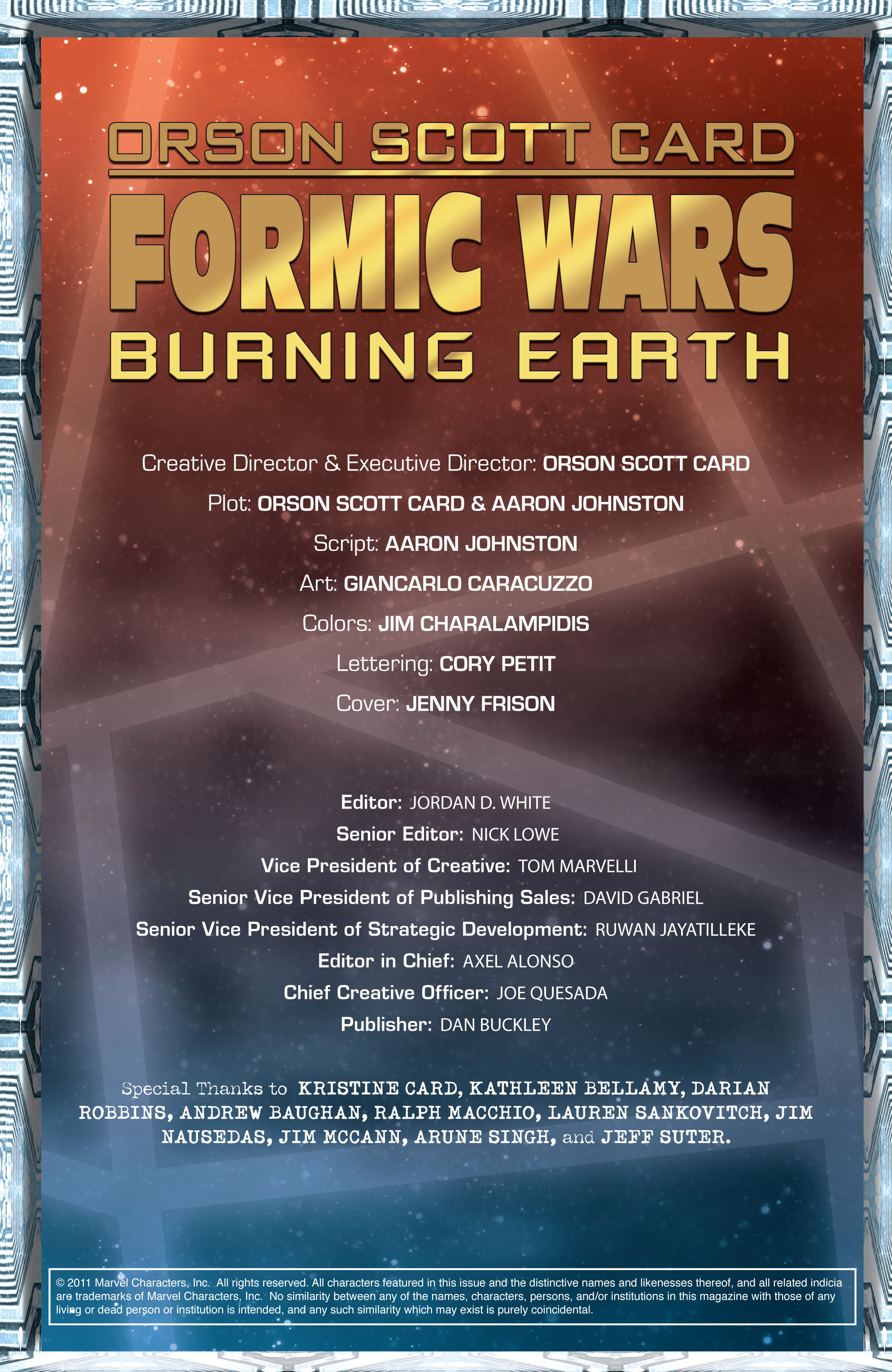 Read online Formic Wars: Burning Earth comic -  Issue #2 - 2