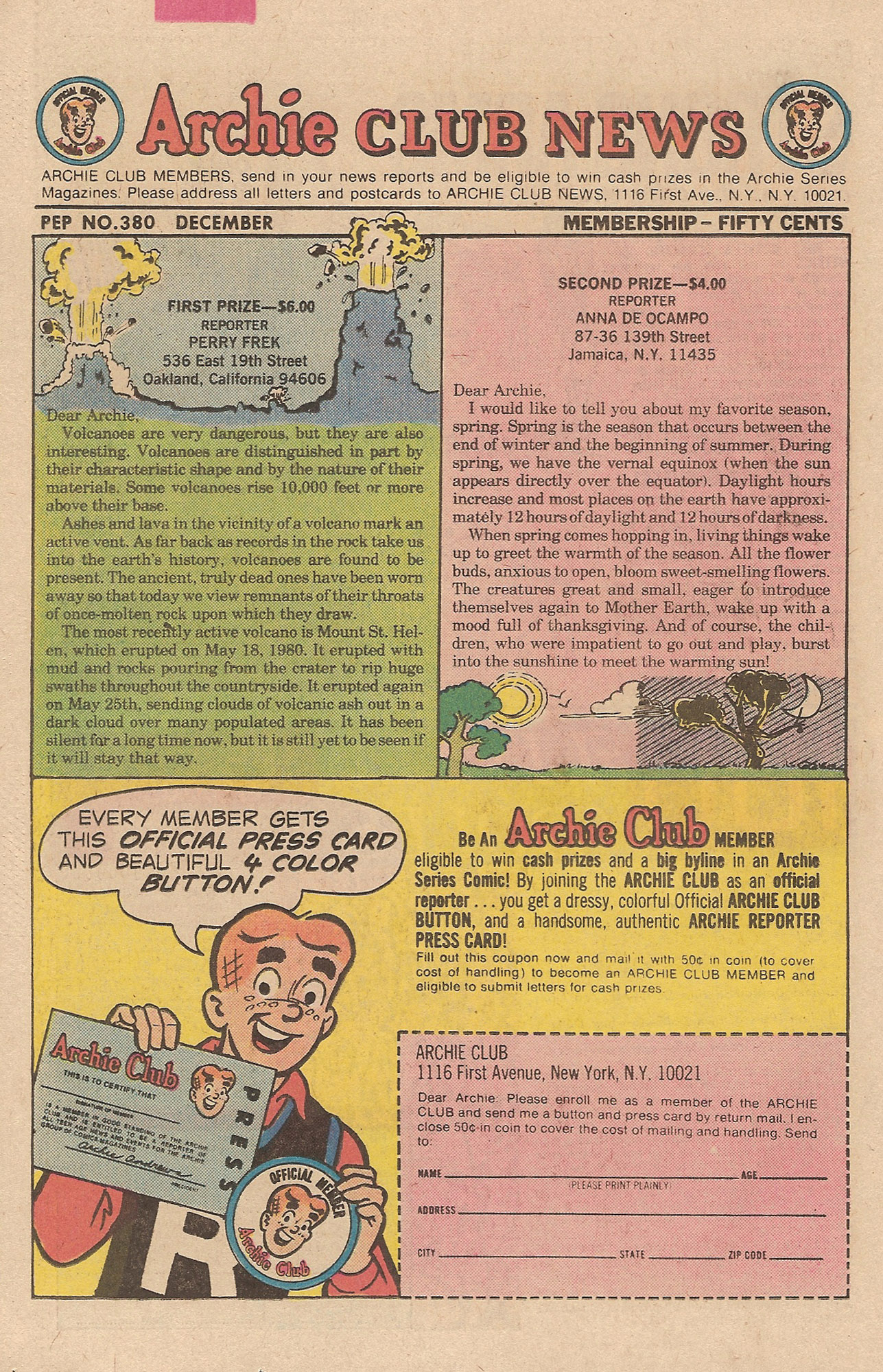 Read online Pep Comics comic -  Issue #380 - 26