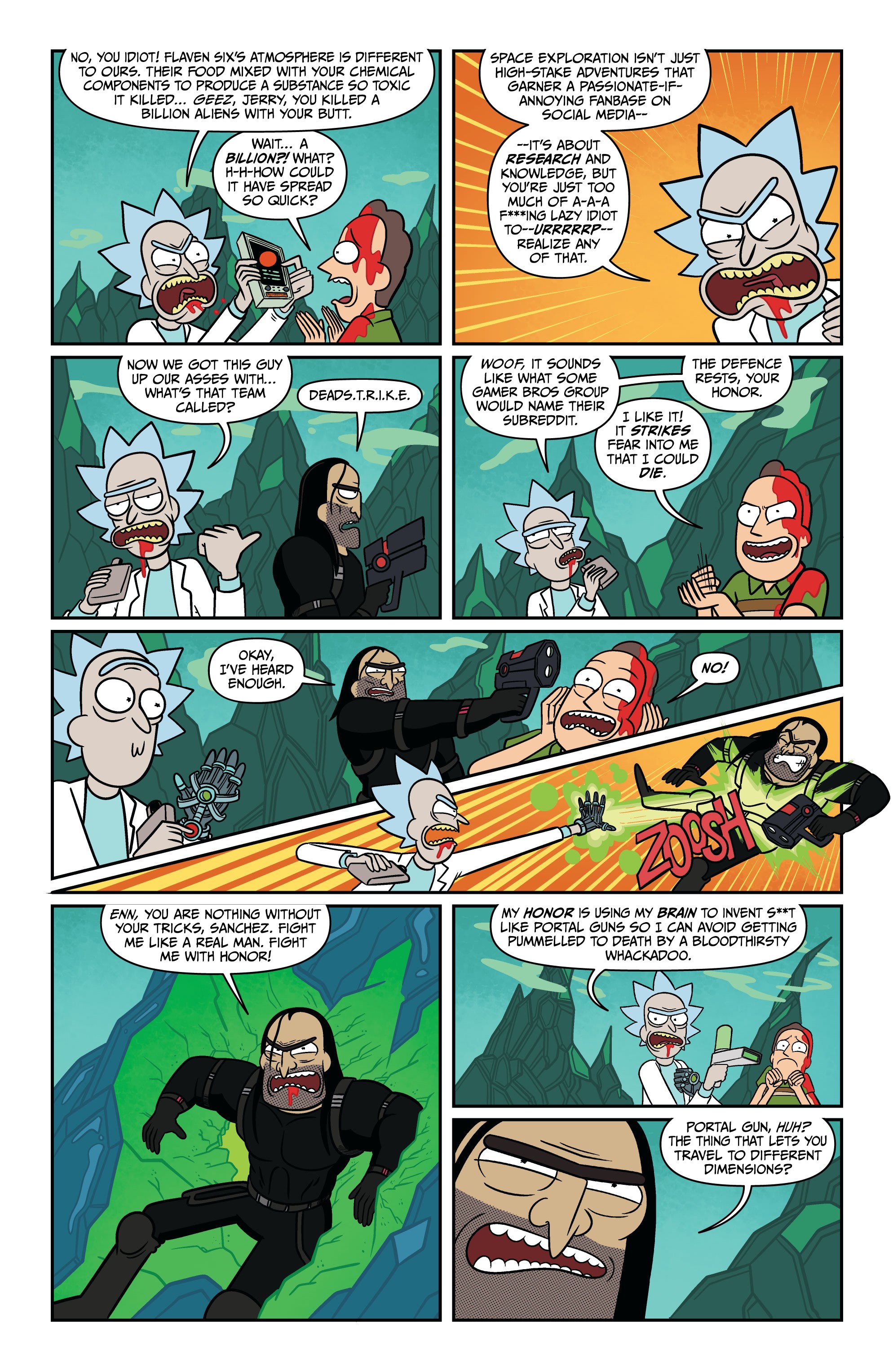 Read online Rick and Morty Presents: Jaguar comic -  Issue # Full - 16