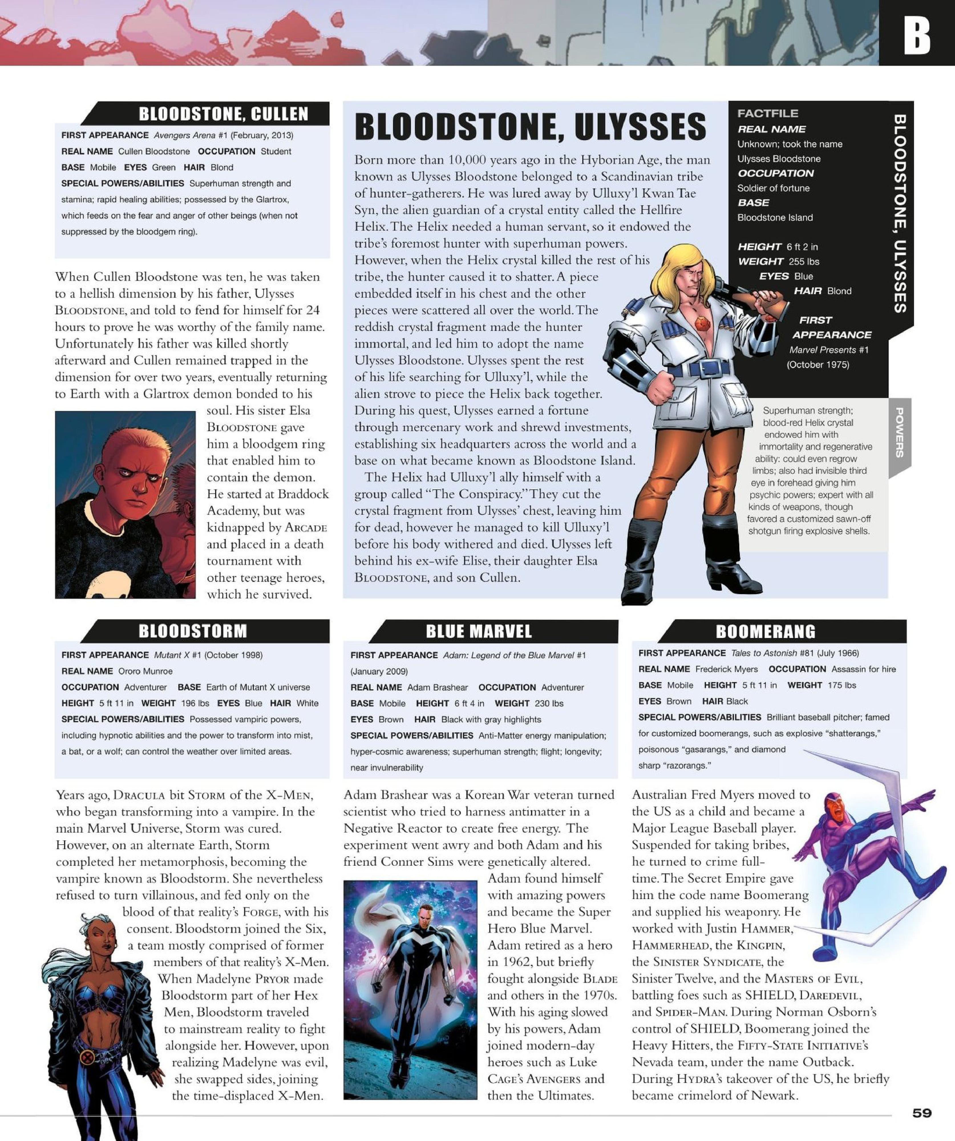 Read online Marvel Encyclopedia, New Edition comic -  Issue # TPB (Part 1) - 61