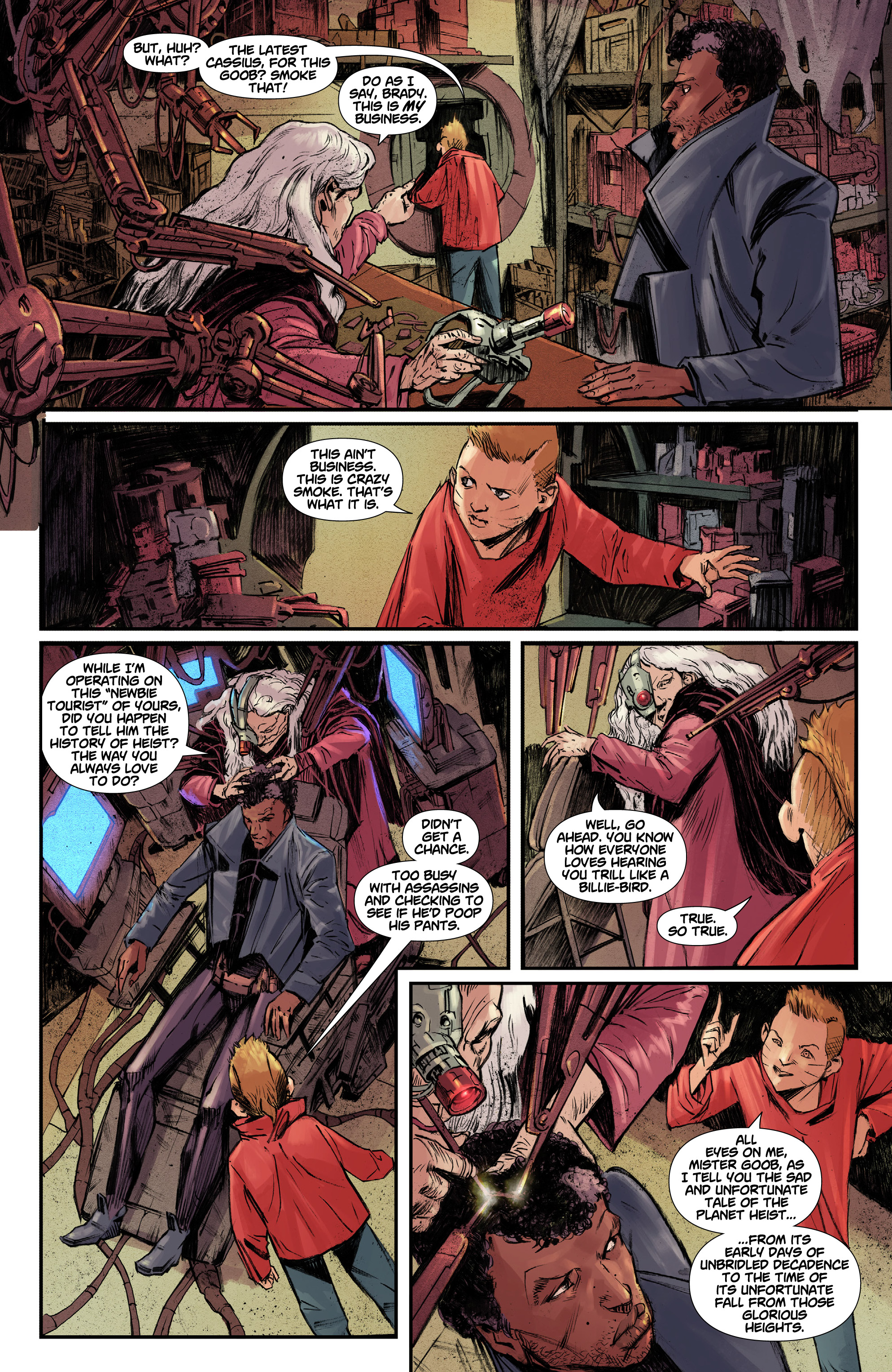 Read online Heist, Or How to Steal A Planet comic -  Issue #1 - 16