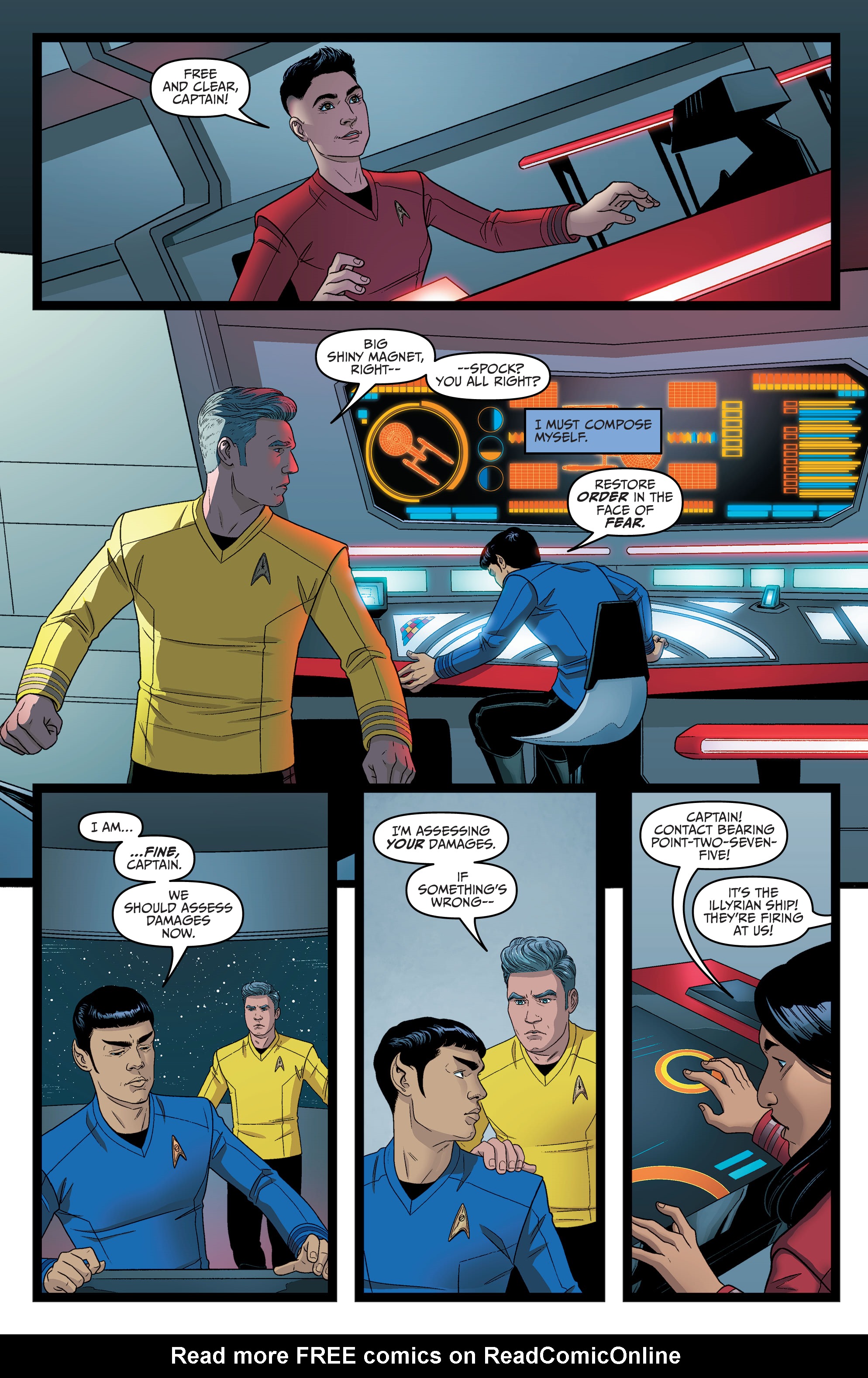 Read online Star Trek: Strange New Worlds - The Illyrian Enigma comic -  Issue #2 - 9