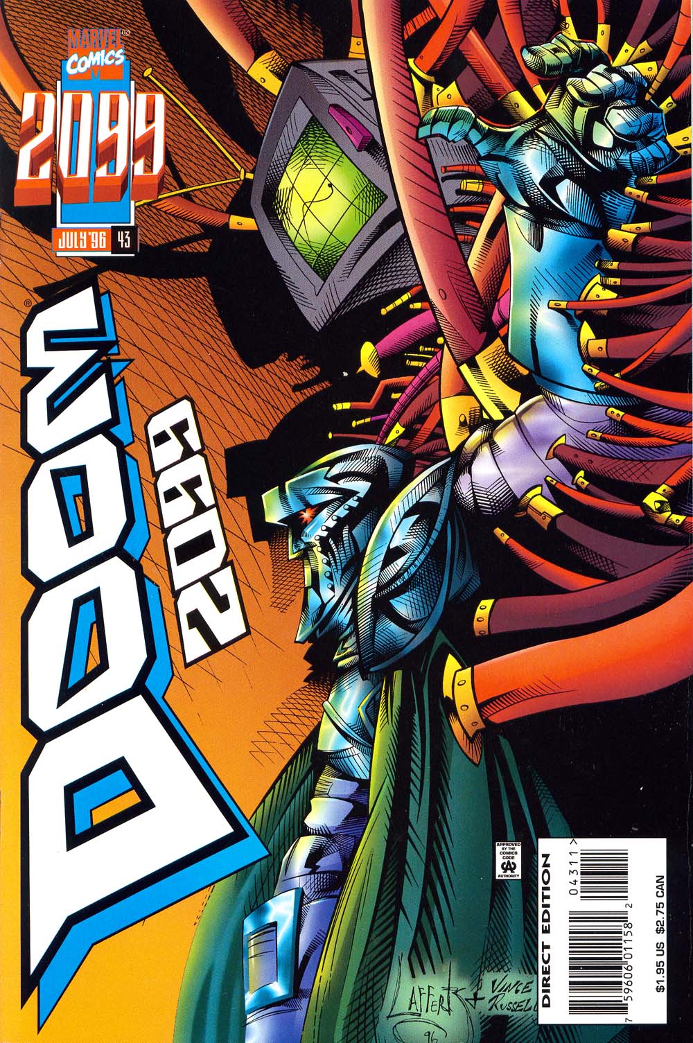 Doom 2099 (1993) issue 43 - Page 1