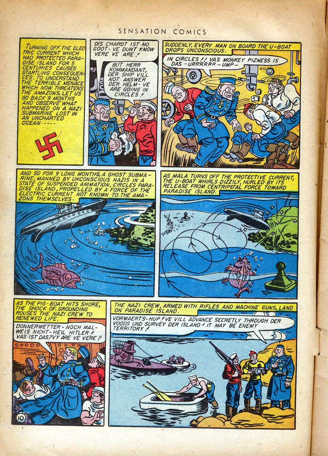 Read online Sensation (Mystery) Comics comic -  Issue #37 - 12