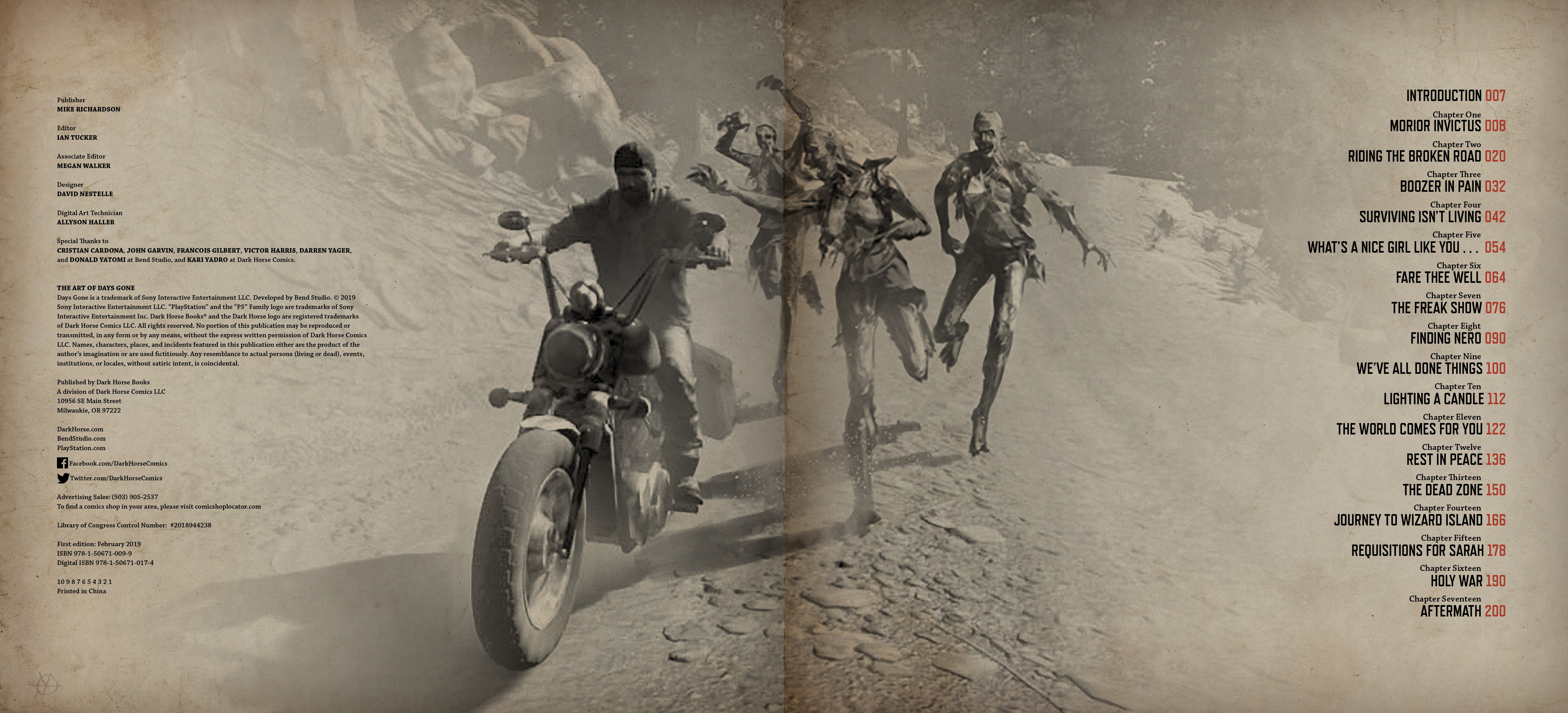 Read online The Art of Days Gone comic -  Issue # TPB (Part 1) - 7