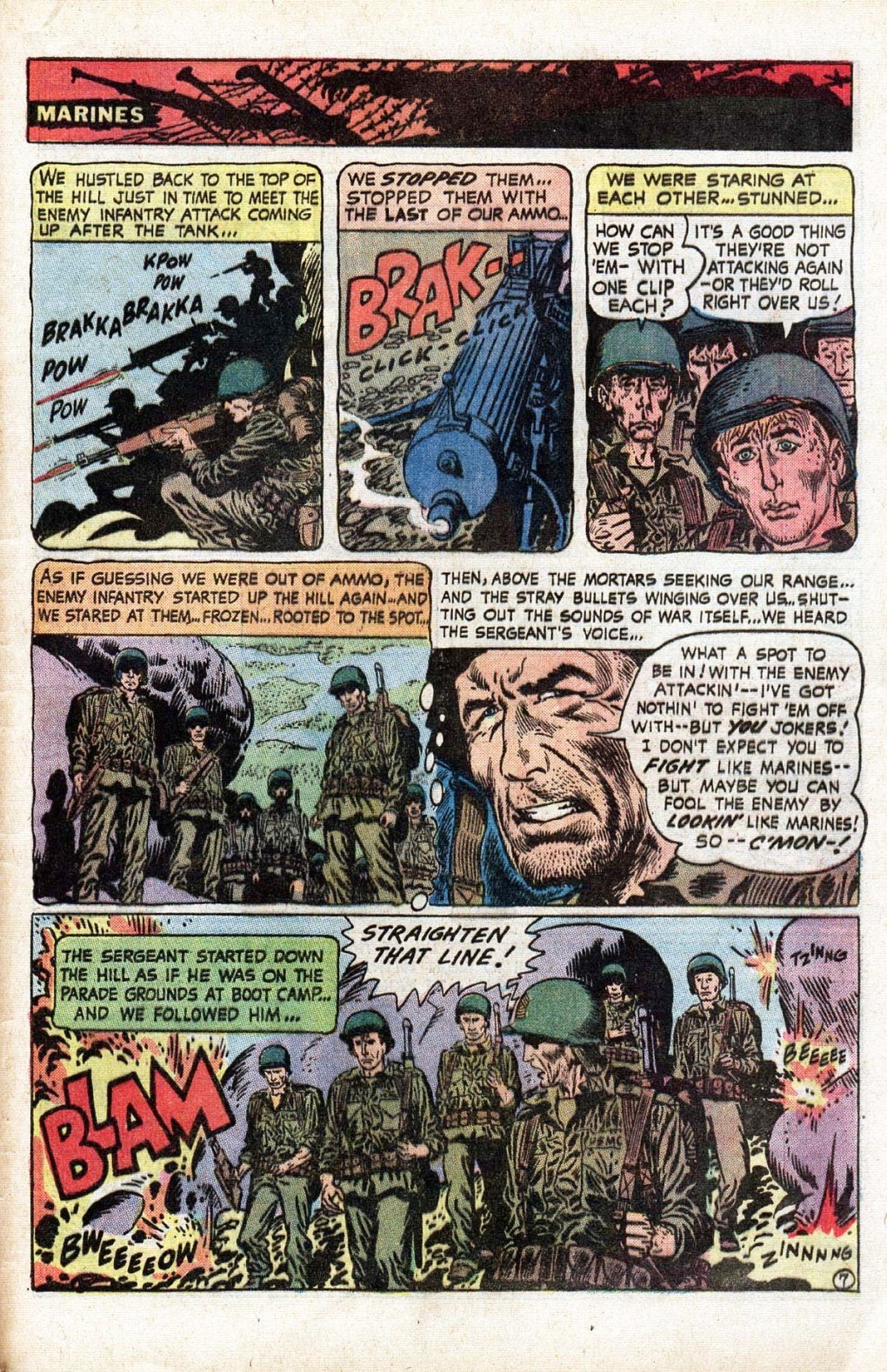 Read online G.I. Combat (1952) comic -  Issue #153 - 41