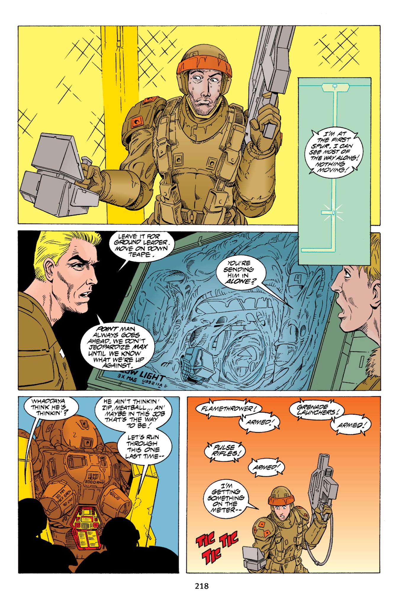 Read online Aliens Omnibus comic -  Issue # TPB 4 - 217