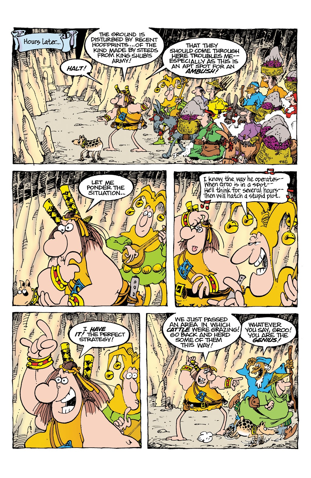 Read online Sergio Aragonés' Groo: The Most Intelligent Man In The World comic -  Issue # TPB - 25