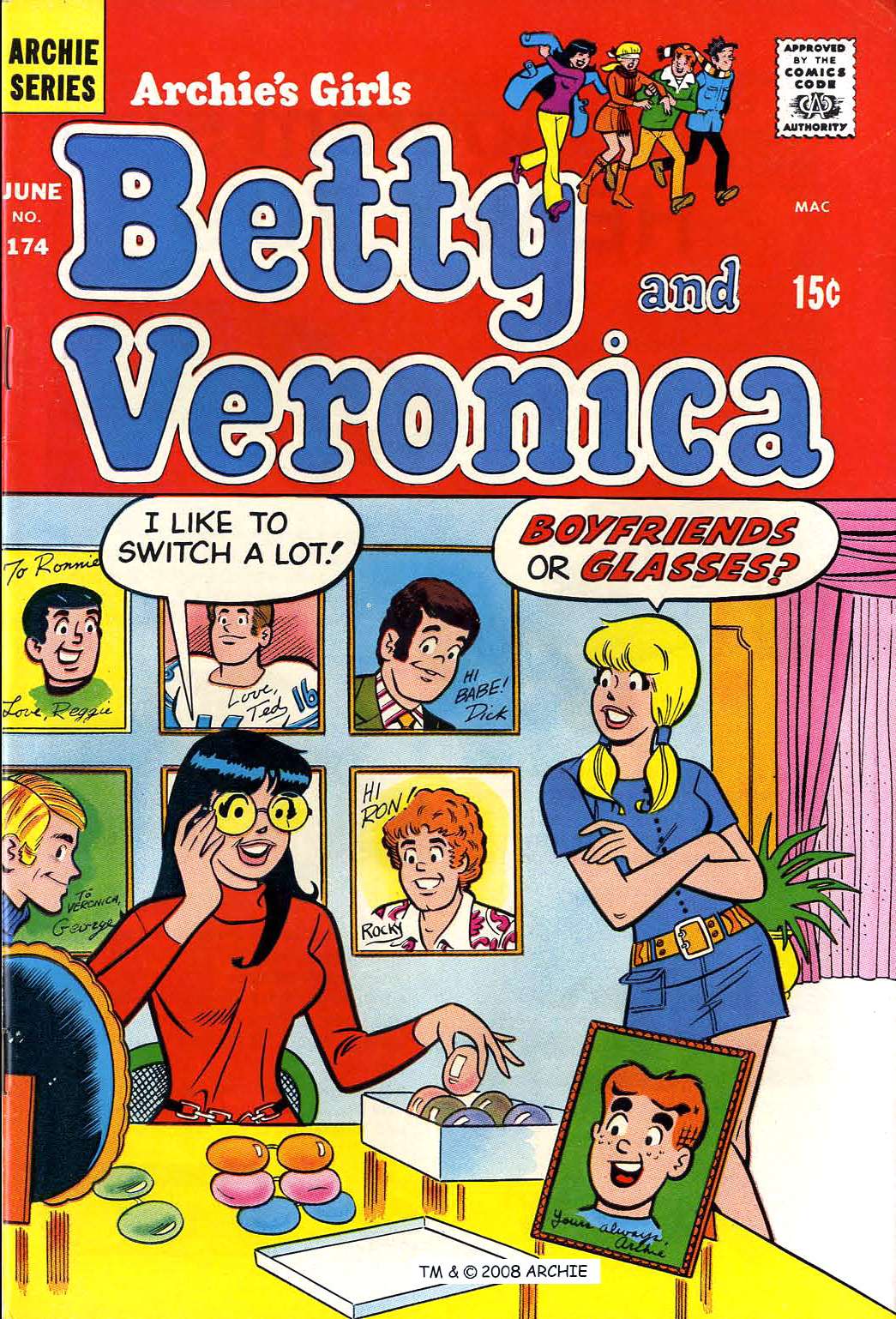 Read online Archie's Girls Betty and Veronica comic -  Issue #174 - 1