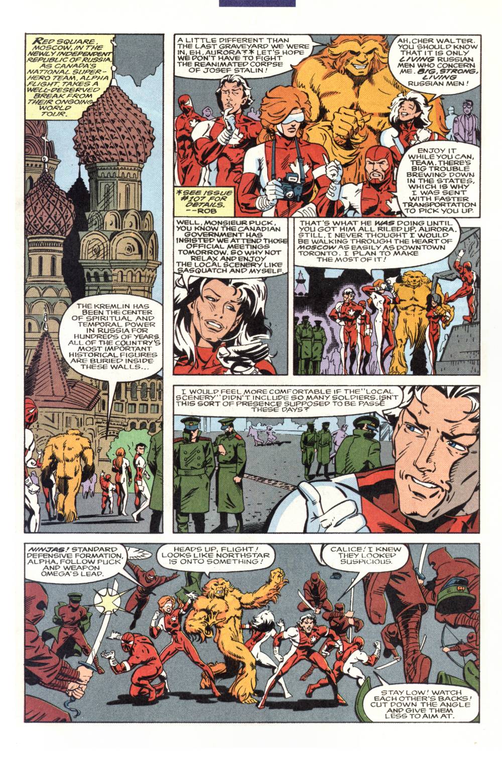 Read online Alpha Flight (1983) comic -  Issue #109 - 2