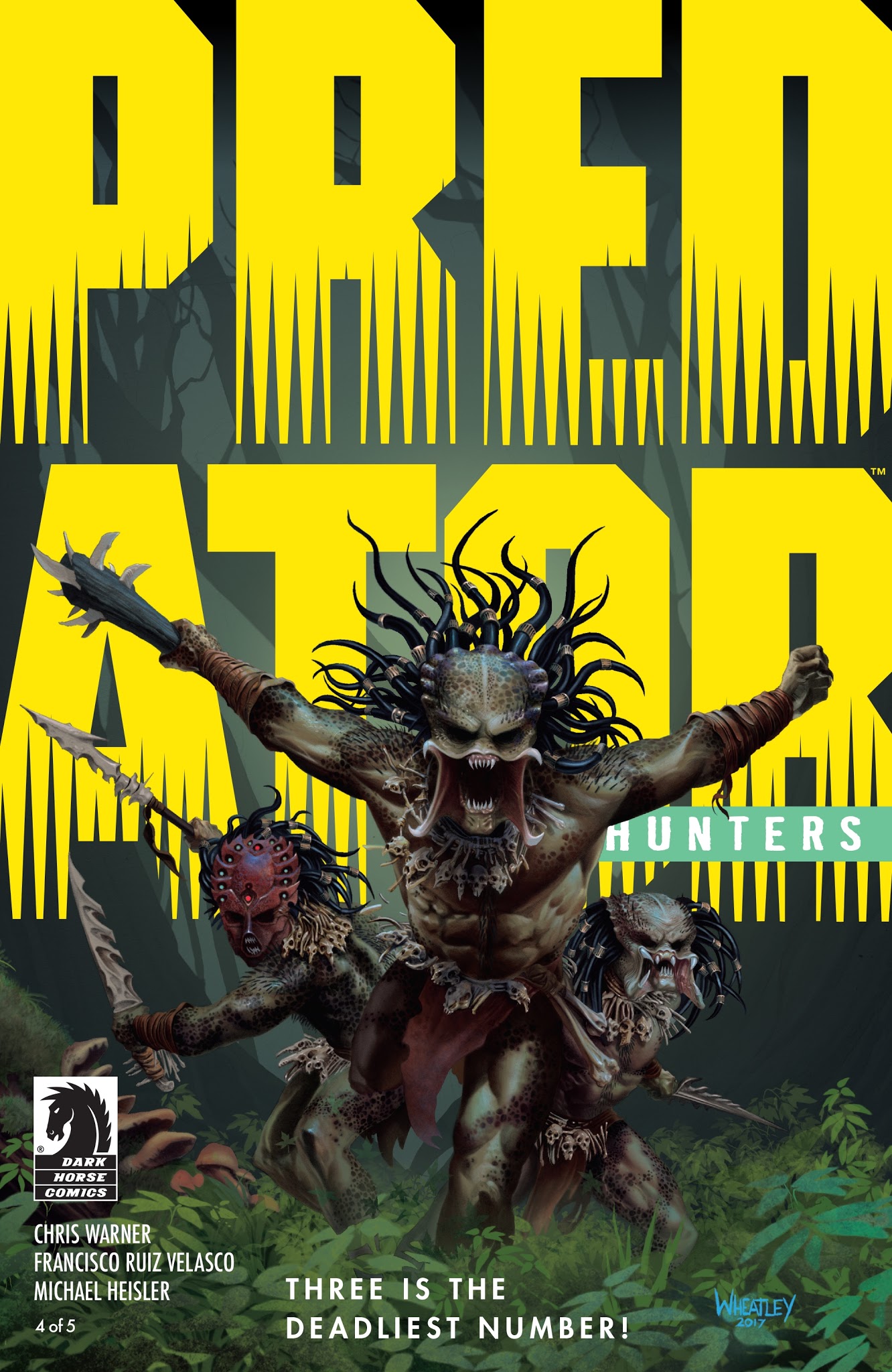 Read online Predator: Hunters comic -  Issue #4 - 1
