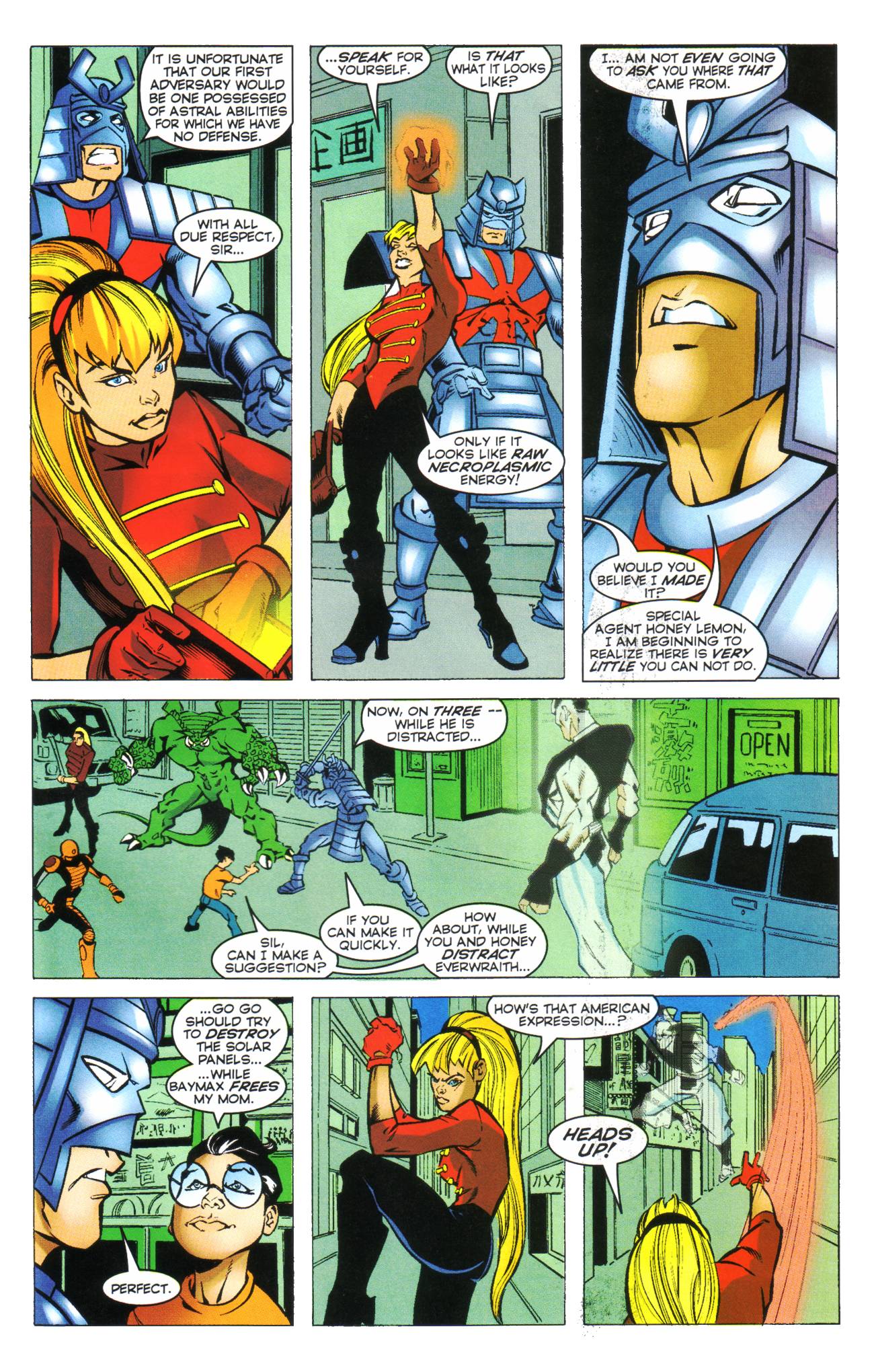 Read online Sunfire & Big Hero Six comic -  Issue #3 - 15