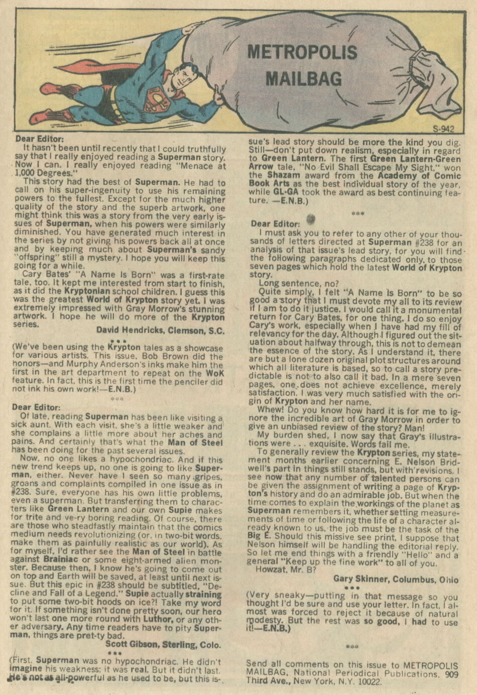 Read online Superman (1939) comic -  Issue #243 - 23