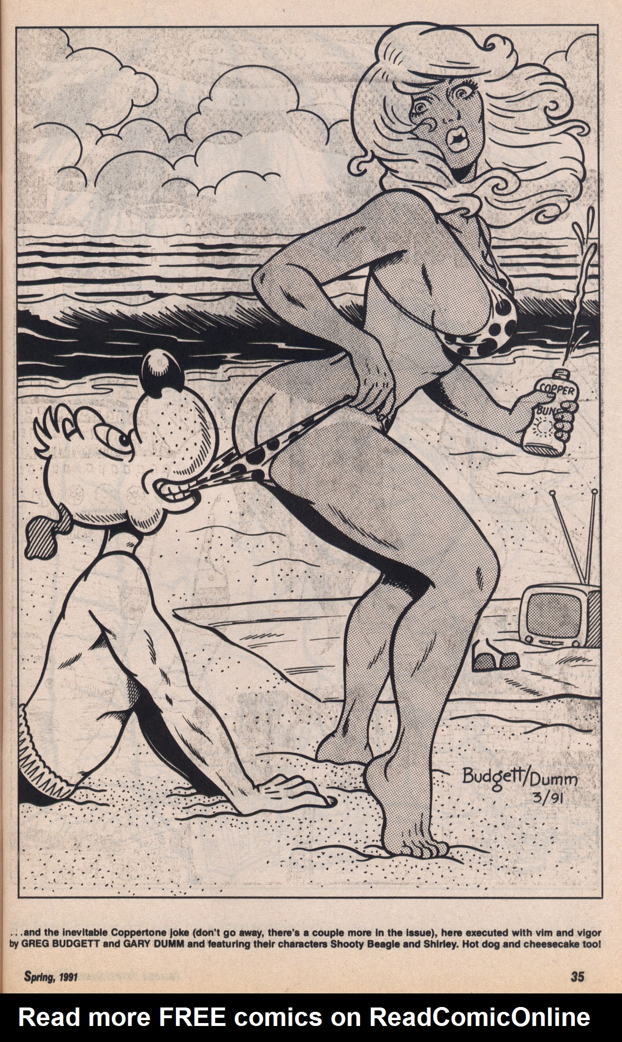 Read online Amazing Heroes Swimsuit Special comic -  Issue # TPB 2 - 35